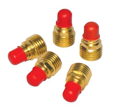 3/32 in Gas Lenses with Nozzle Size 7 for Torches 9, 20, 22, 25 - 66 Pack - Perfect for TIG Welding, Metal Fabrication & DIY Projects