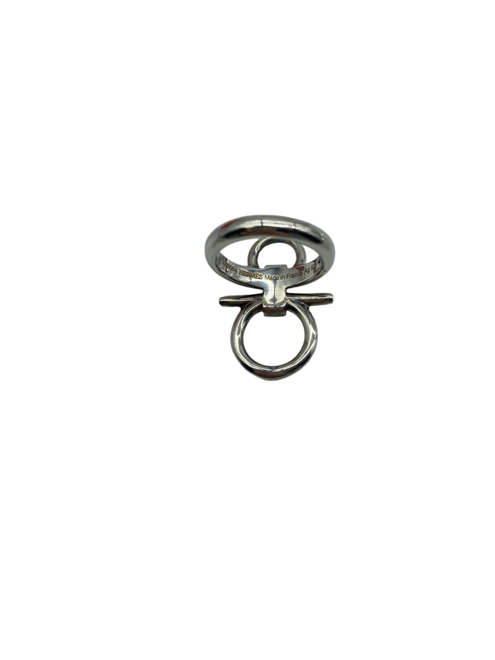 Hermes Mors De Bride Ring - Size 4.5, 18K Gold Plated Equestrian Jewelry - Perfect for Weddings, Anniversaries & Luxury Gifts