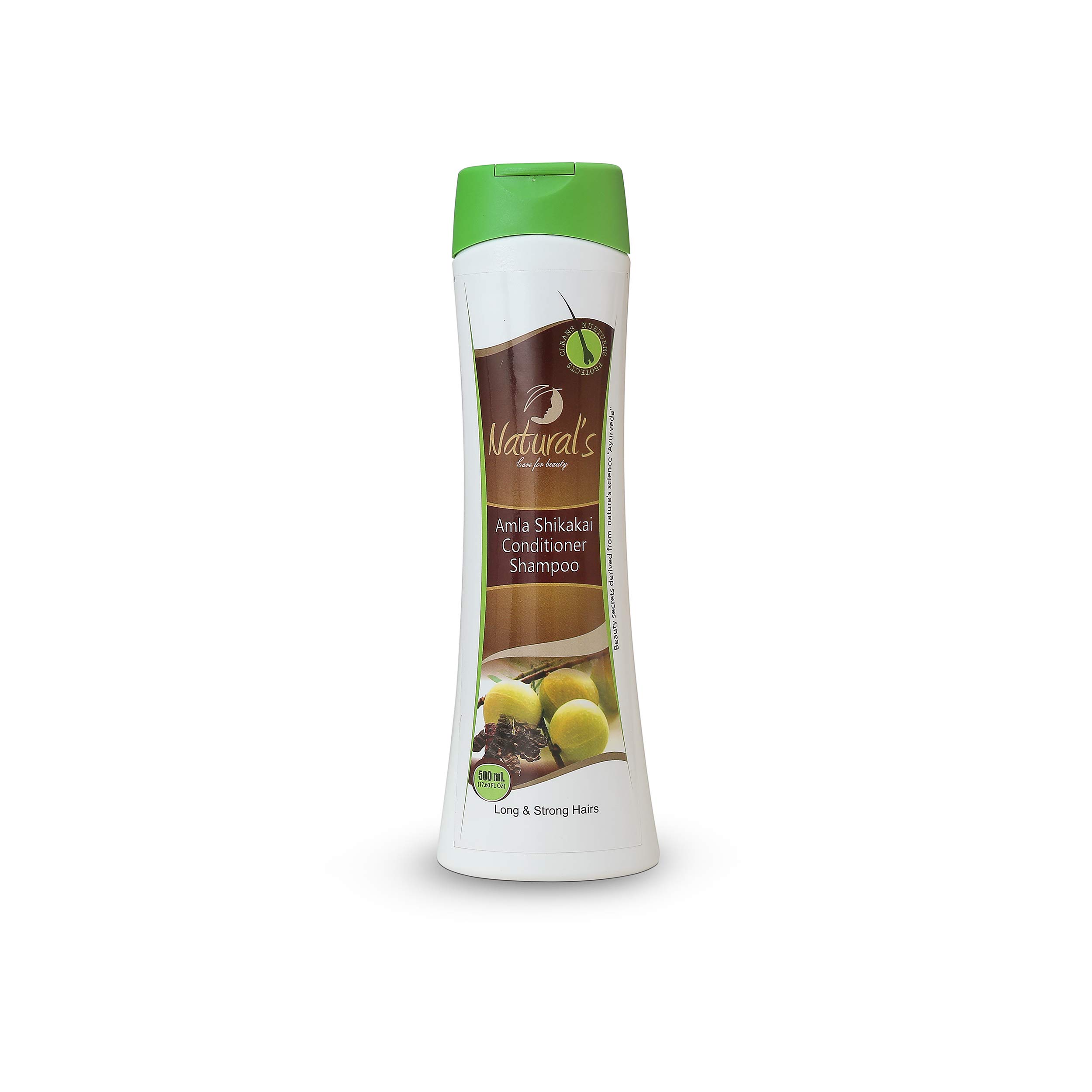 Natural's Care Amla Shikakai Hair Conditioner & Shampoo for Long Strong Hair - 500ml (Pack of 1) | Ayurvedic Herbal Treatment for Hair Growth & Shine | Perfect for Daily Hair Care Routine