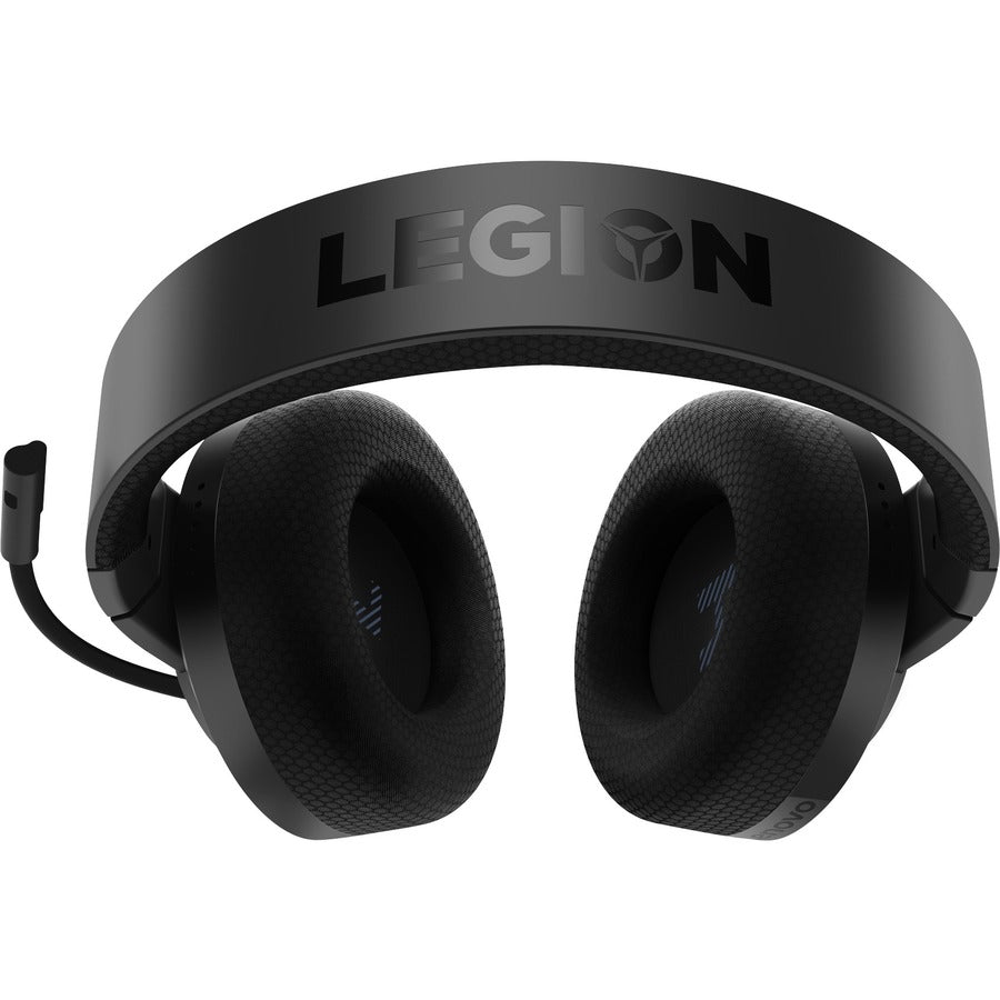 Lenovo Legion Stereo Gaming Headset with Noise Cancellation - Wired Over-Ear Headphones for PC, PS4, Xbox - Immersive Sound for Competitive Gaming & Streaming