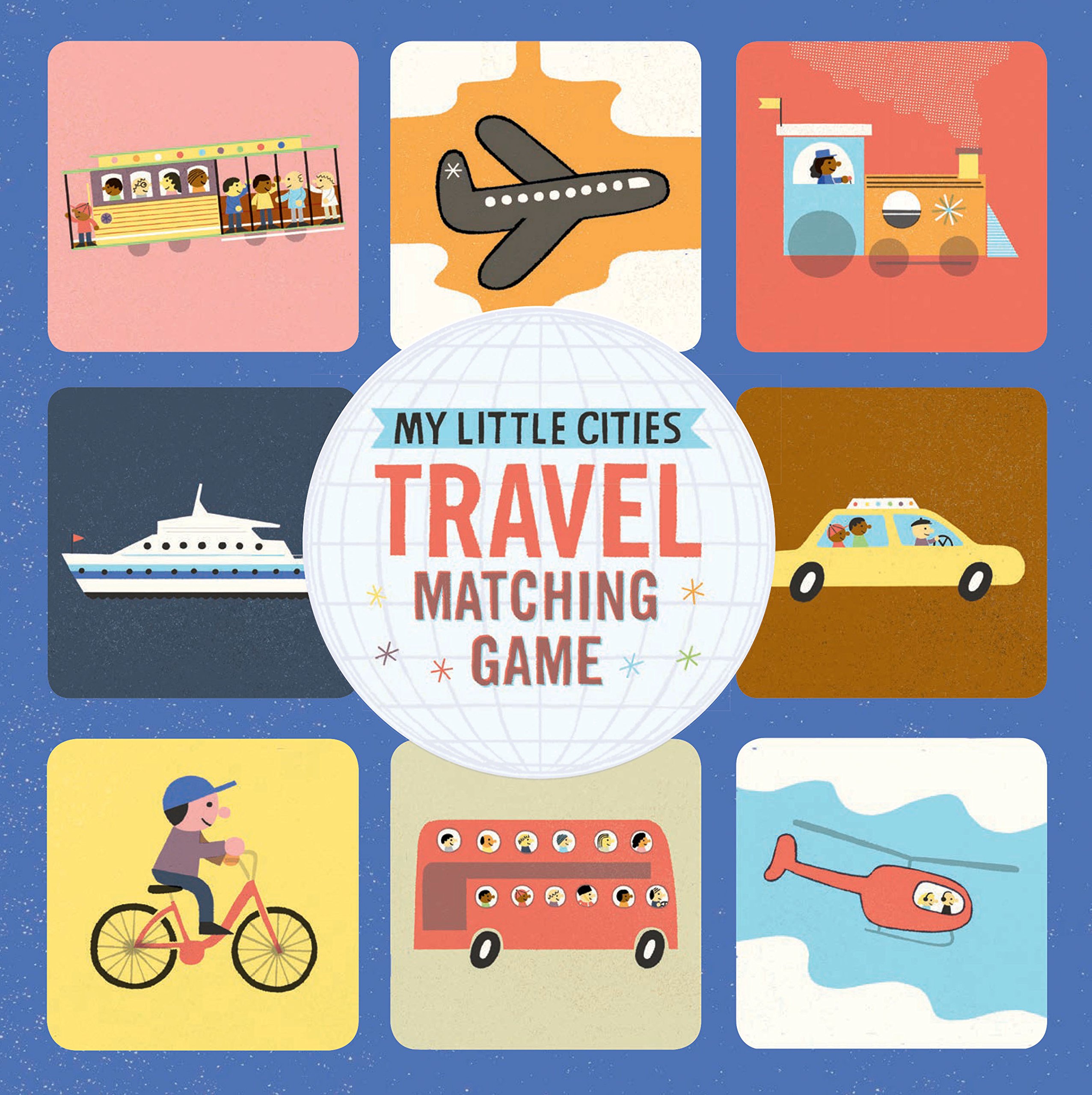 My Little Cities Travel Matching Game for Toddlers & Kids - Fun Preschool Memory Game for Learning & Travel Entertainment