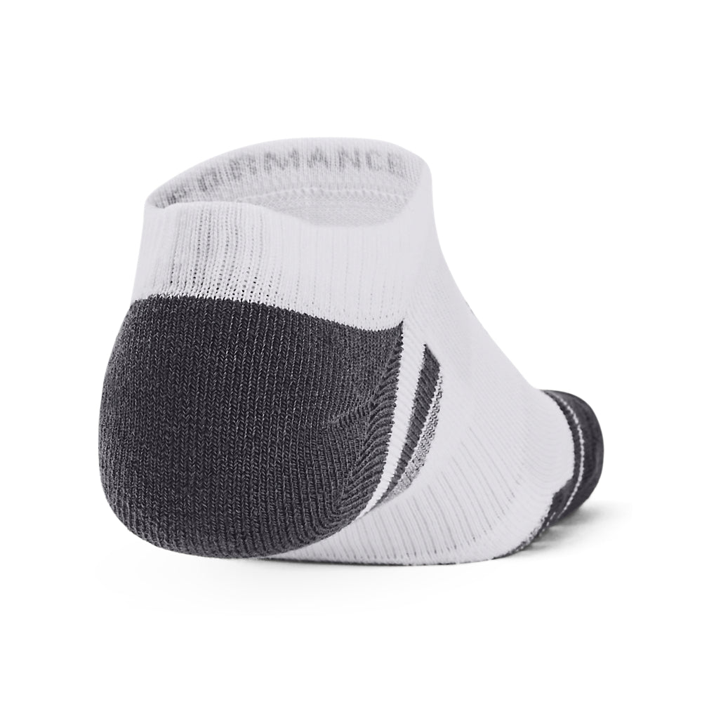 Men's & Women's Under Armour Performance Tech No Show Socks 3-Pack - Breathable Athletic Socks for Running, Gym & Everyday Wear
