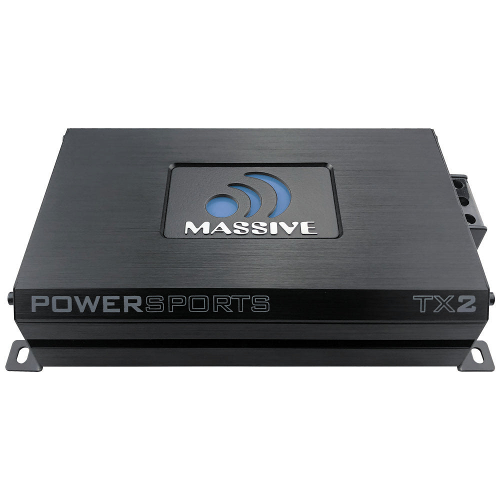 1200W 2-Channel Marine Amplifier - Bluetooth, Waterproof, Full Range Audio for Boats & Outdoor Adventures