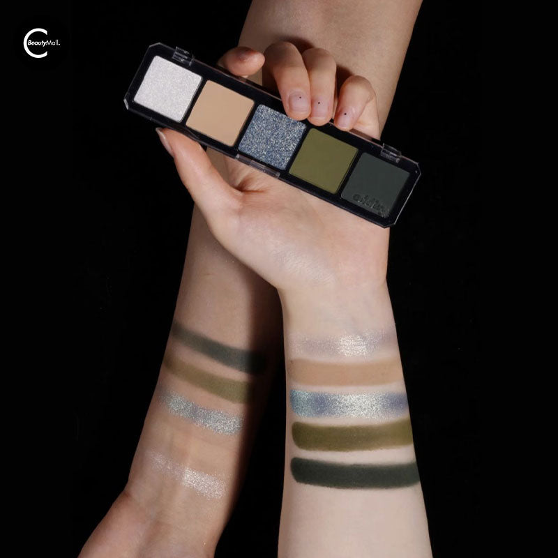 Oddity Outsider Eyeshadow Palette - 12 Highly Pigmented Matte & Shimmer Shades | Vegan & Cruelty-Free Makeup | Perfect for Everyday Wear & Special Occasions