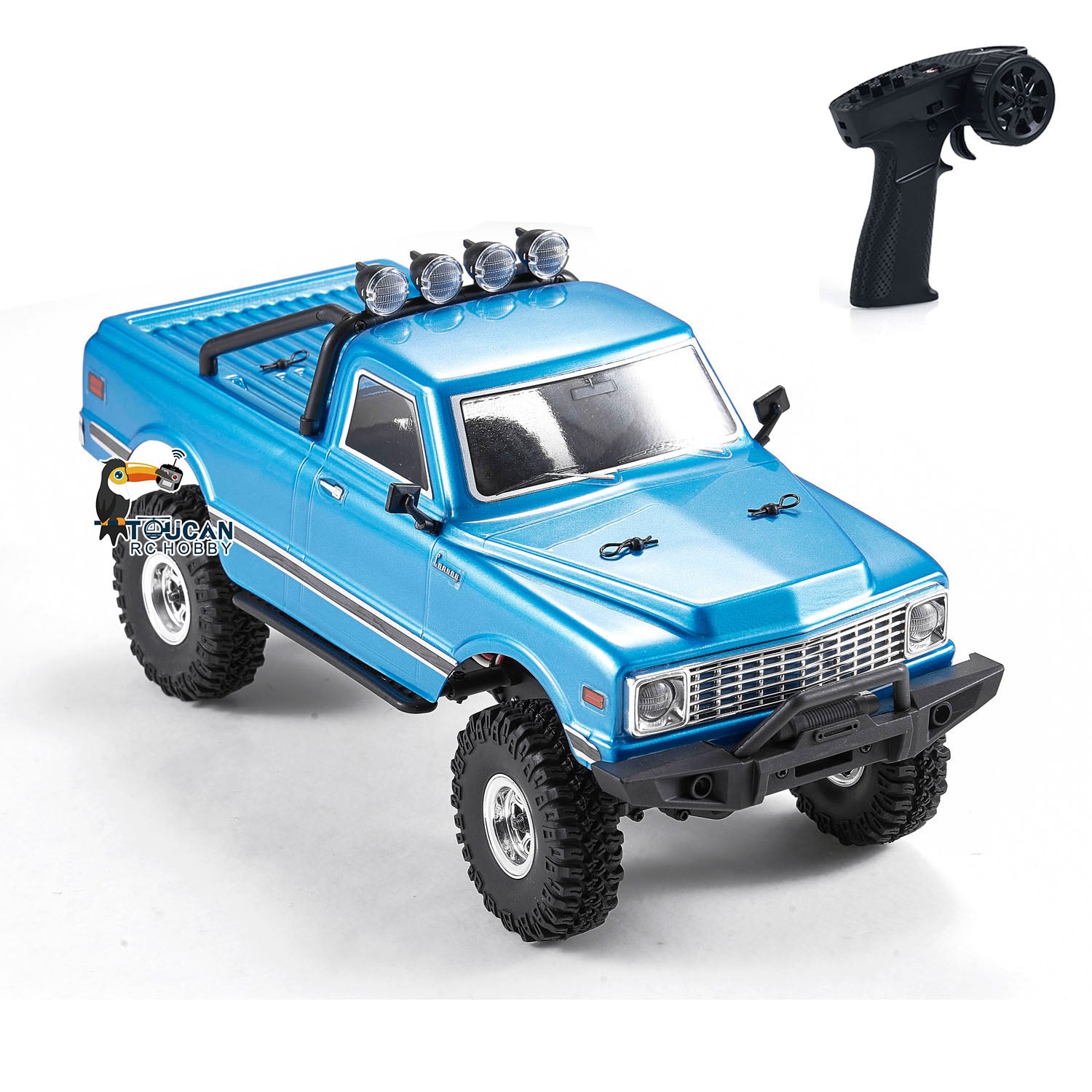 1:18 Scale 4x4 RC Crawler Car - Hobby Plus CR18 Off-Road Remote Control Vehicle (RTR or DIY Kit) for Adults & Kids - Rock Crawling, Trail Adventures & Backyard Fun