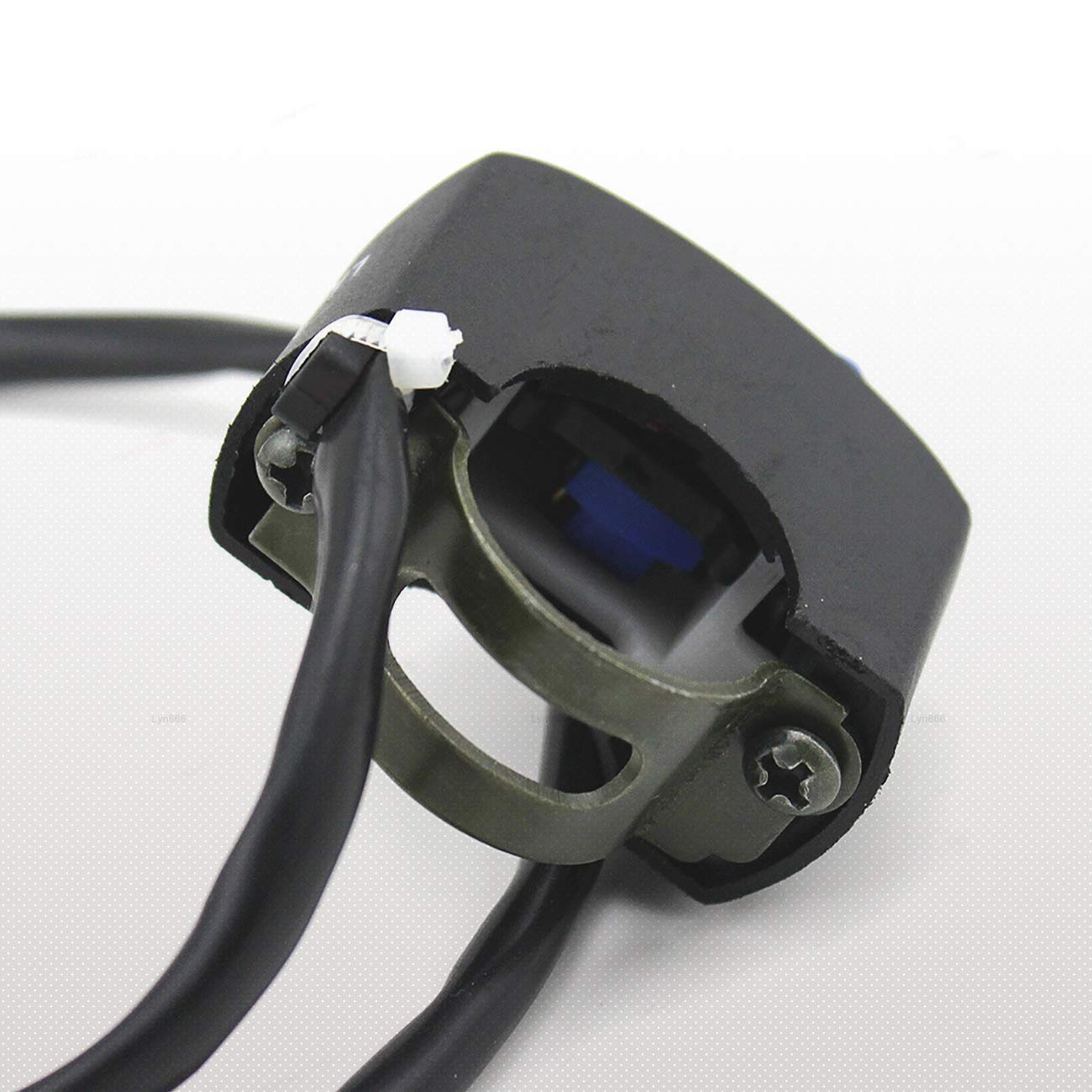 1 Piece Motorcycle Handlebar Switch Push Button On/Off Switch Tuning Part - Compatible with U5 U7 U2 LED Motorcycle Lights, Bicycles, Scooters, and E-Bikes - Fits 7/8
