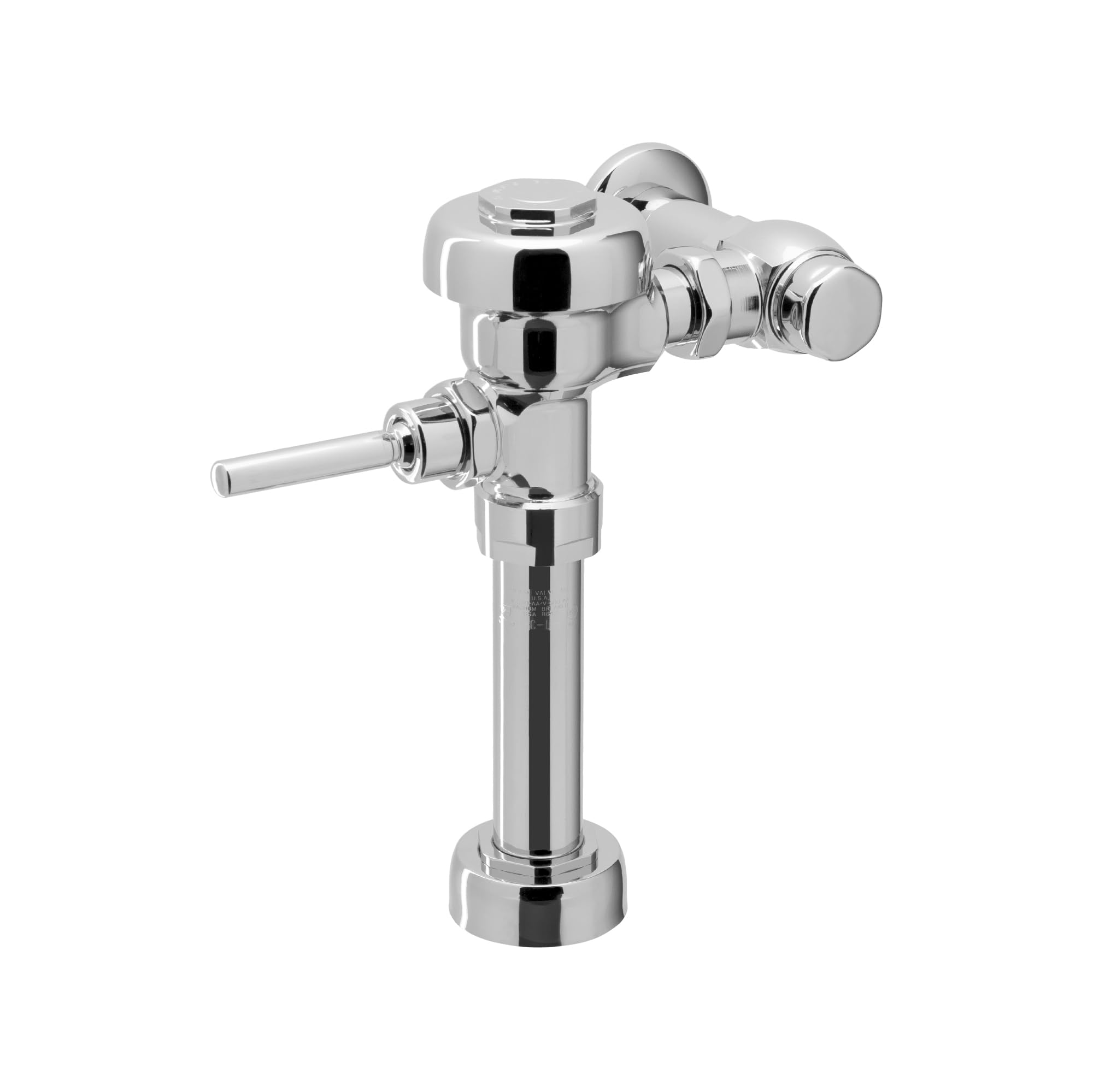Sloan 111 Exposed Manual Flushometer for Water Closet - 1.28 GPF Single Flush Valve with Non-Hold-Open Handle | Top Spud Fixture Connection | Polished Chrome Finish (Model 3780018) - Ideal for Commercial Restrooms, Public Washrooms & High-Traffic Bathrooms