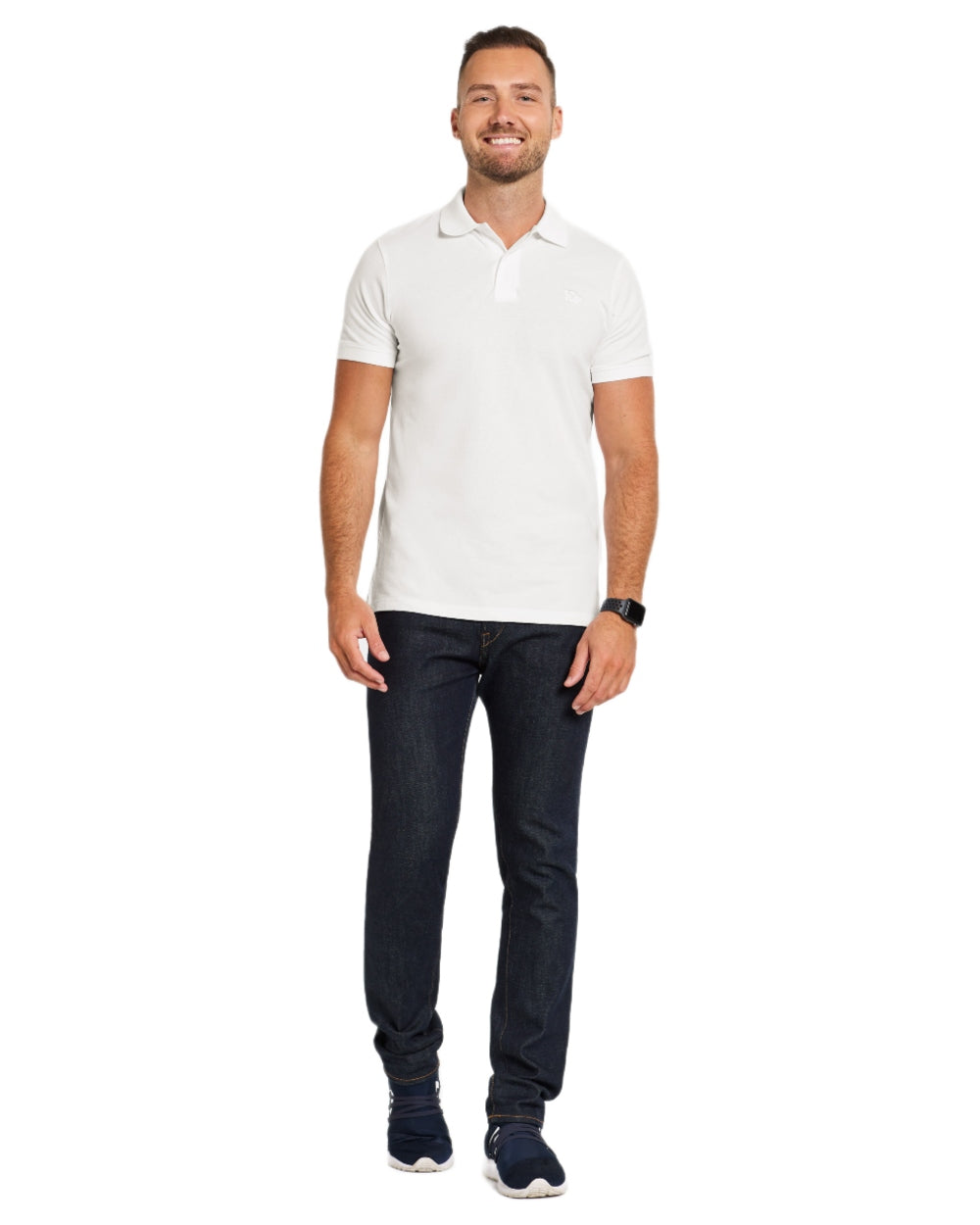 Didriksons Ville Pike Polo Shirt for Men - Classic Cotton Casual Shirt with Comfort Fit - Perfect for Golf, Office & Summer Outings
