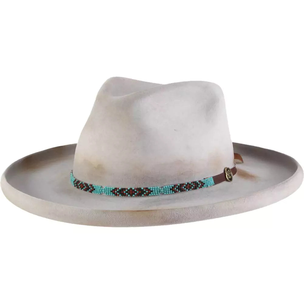 Biltmore Native Wool Felt Fedora Hat for Men - Classic Vintage Style Dress Hat for Outdoor, Travel and Special Occasions