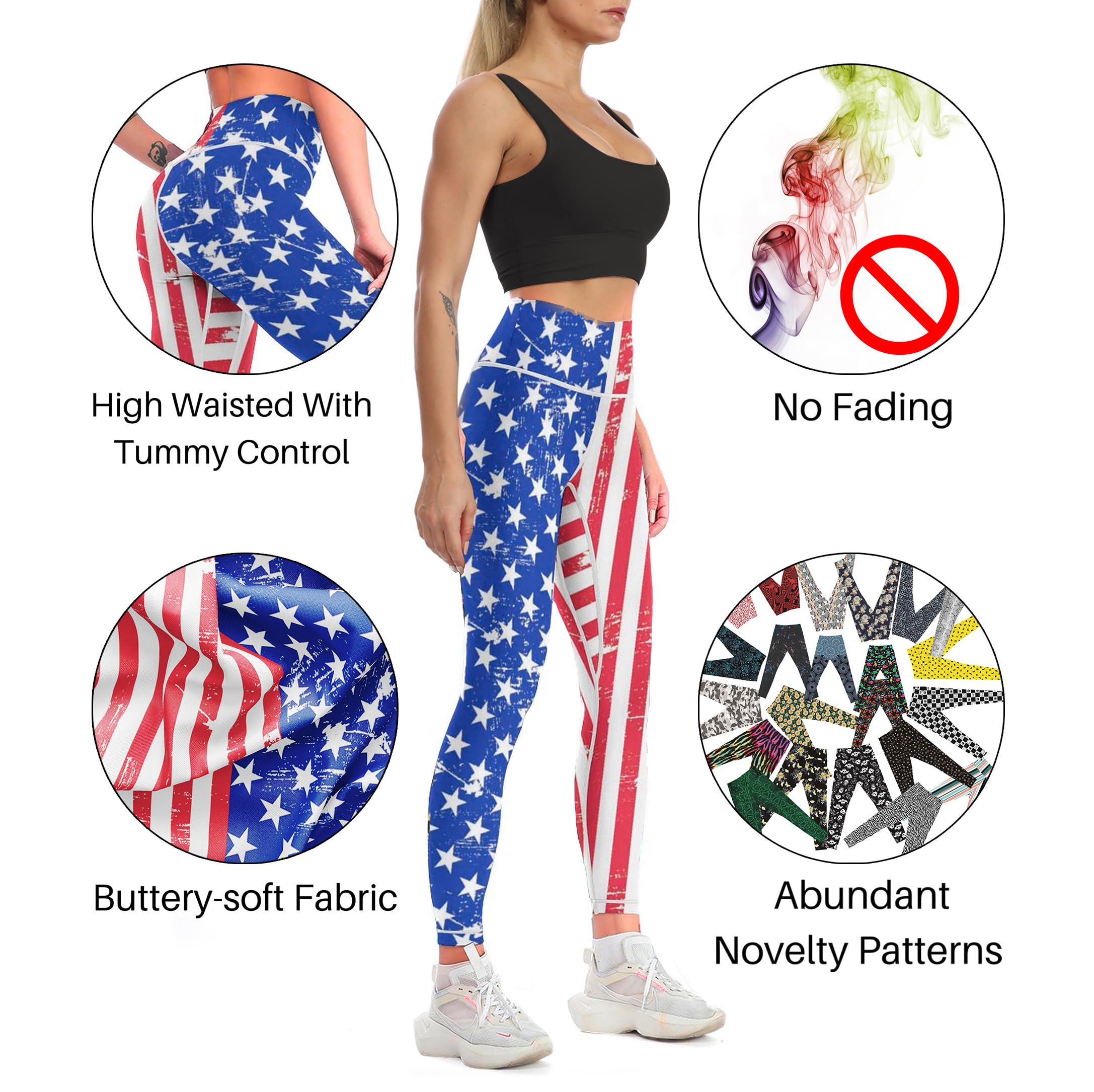 Cerburny Women's High Waisted Yoga Pants - Tummy Control Workout Leggings for Gym, Running & Fitness | Soft Spandex Athletic Wear for Yoga, Pilates & Lounge