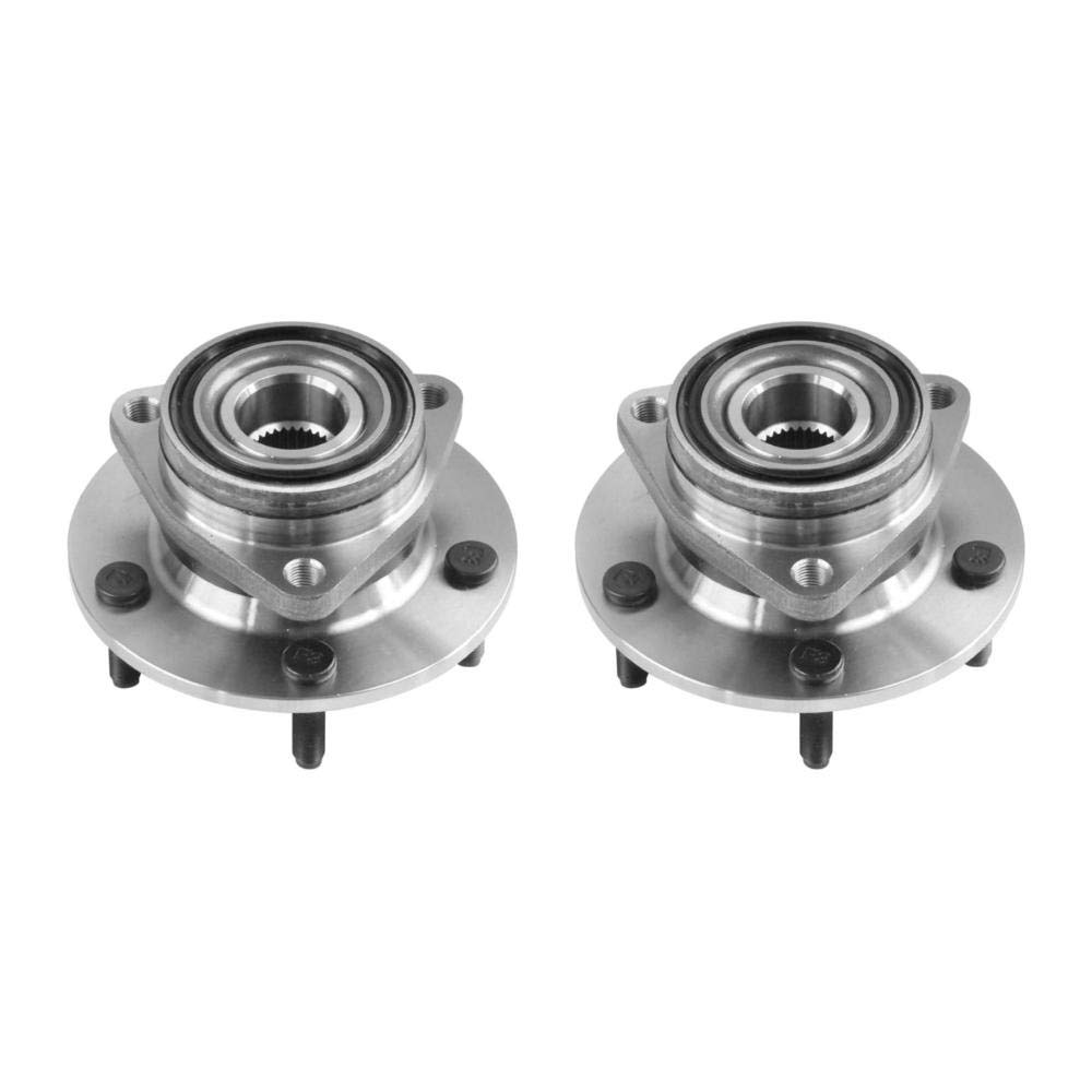 SUNAROUD 1 Pair Front Wheel Hub & Bearing Assembly for 4WD Vehicles - Compatible with Jeep Wrangler, Ford F-150, Chevy Silverado - Perfect for Off-Roading, Towing & Heavy-Duty Driving