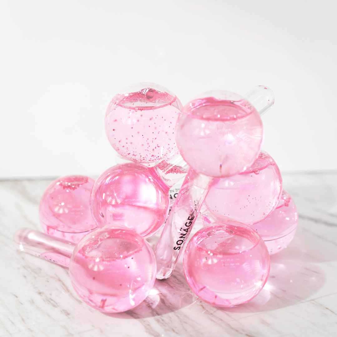 Frioz Icy Globes Facial Massager - Cooling Eye & Face Roller for Puffiness, Dark Circles - Perfect for Skincare Routine, Spa Days & Morning Depuffing (Wholesale Available)