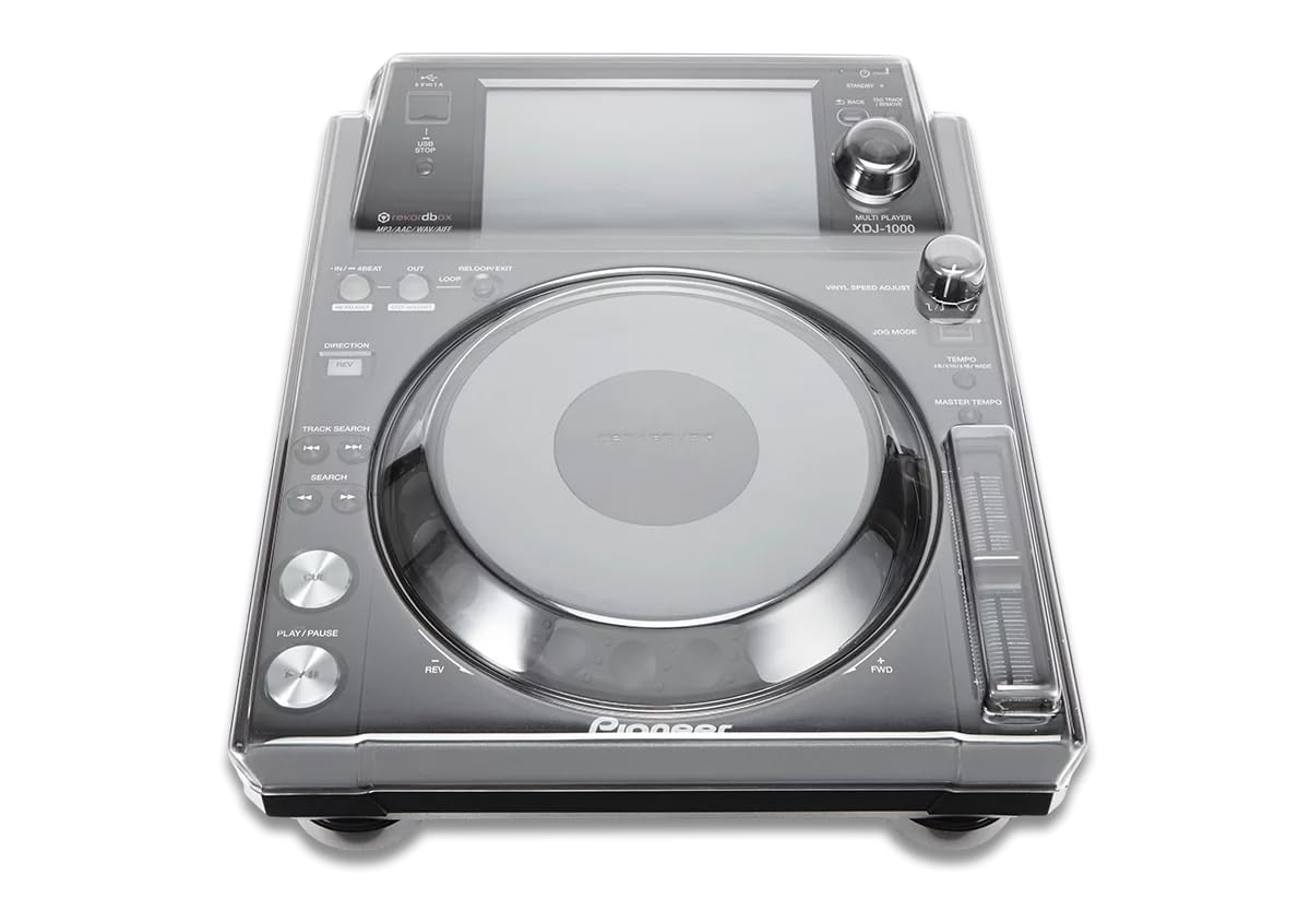 Pioneer XDJ-1000 DJ Controller Protective Cover - Impact Resistant Polycarbonate Shield for XDJ-1000MK2 - Perfect for Studio, Club & Live Performance Protection