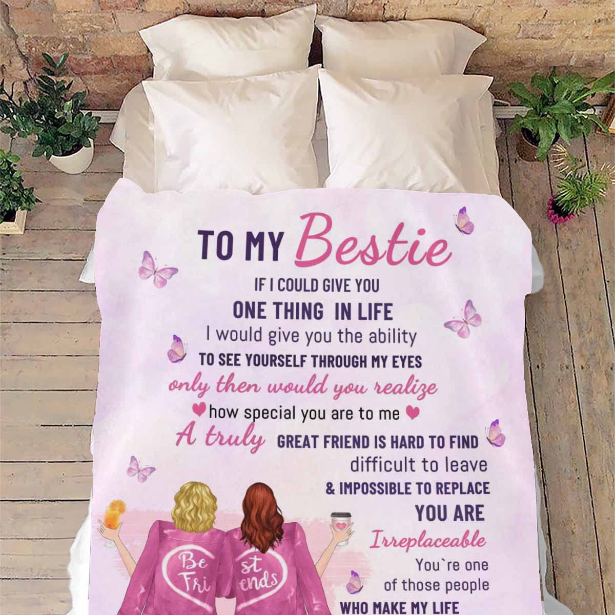 Personalized Best Friend Blanket - 