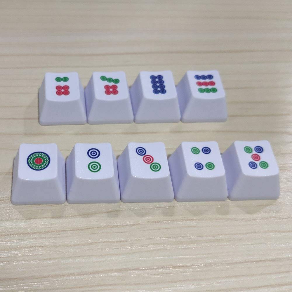 PBT Keycaps for Cherry MX Mechanical Keyboard - Custom Gaming Keycaps for Corsair, Razer, RGB Keyboards (Light Grey) - Perfect for Gamers, Typists & DIY Enthusiasts