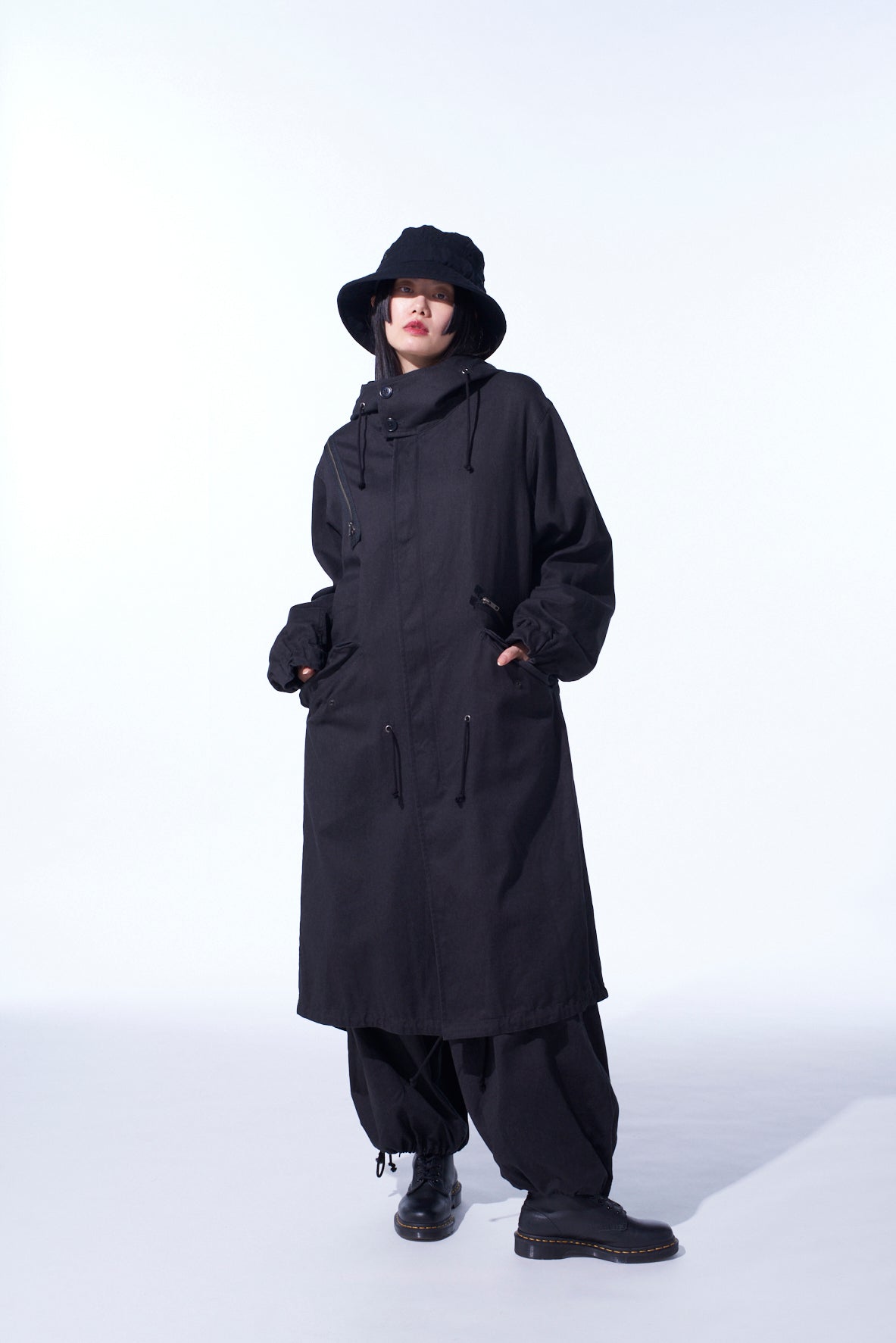Men's Cotton Drill Zipper Mods Coat - Lightweight Casual Jacket for Outdoor Activities & Streetwear Fashion