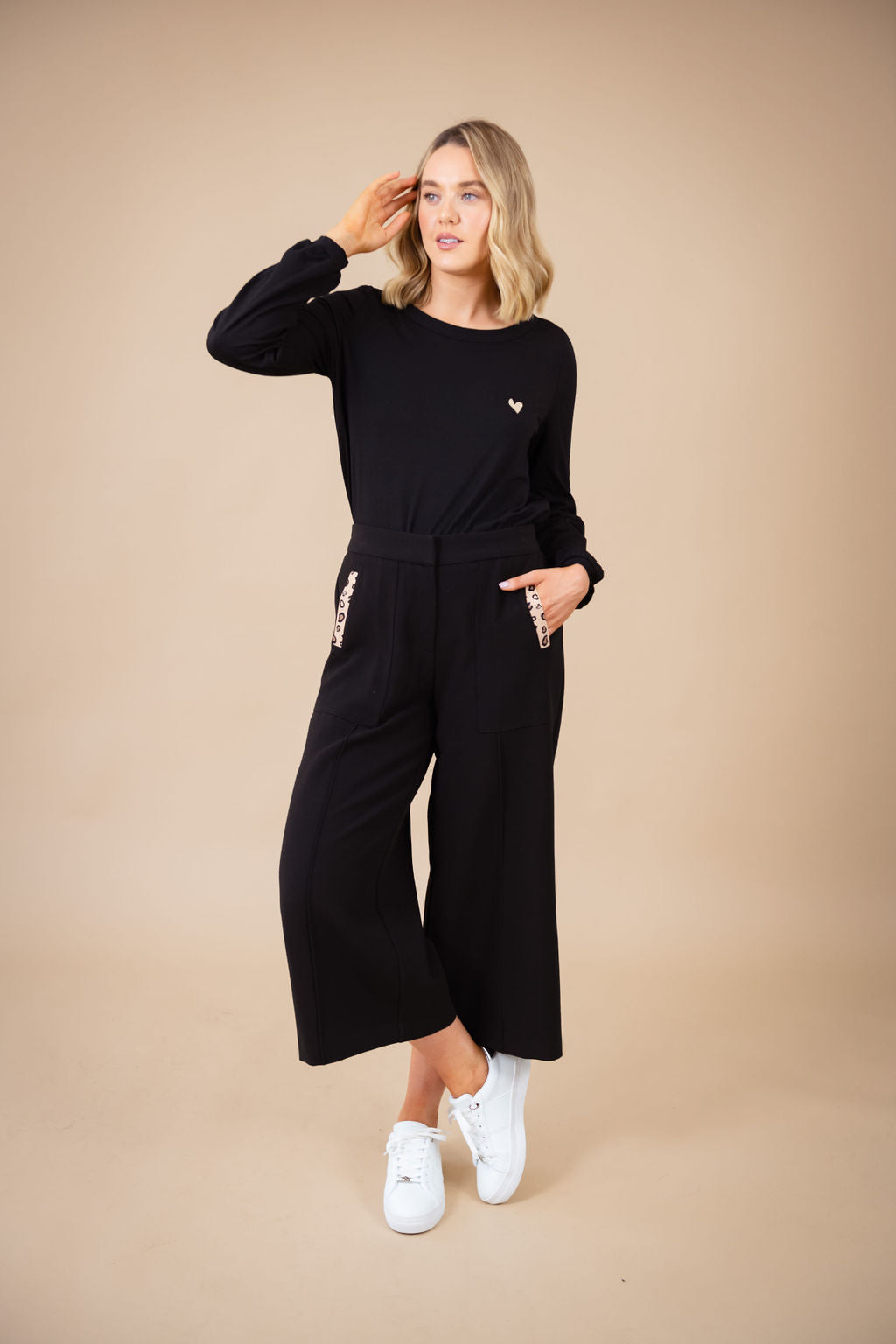 Clodagh Culotte - High Waist Black Lace Underwear for Women | Comfortable & Elegant Lingerie for Everyday Wear & Special Occasions
