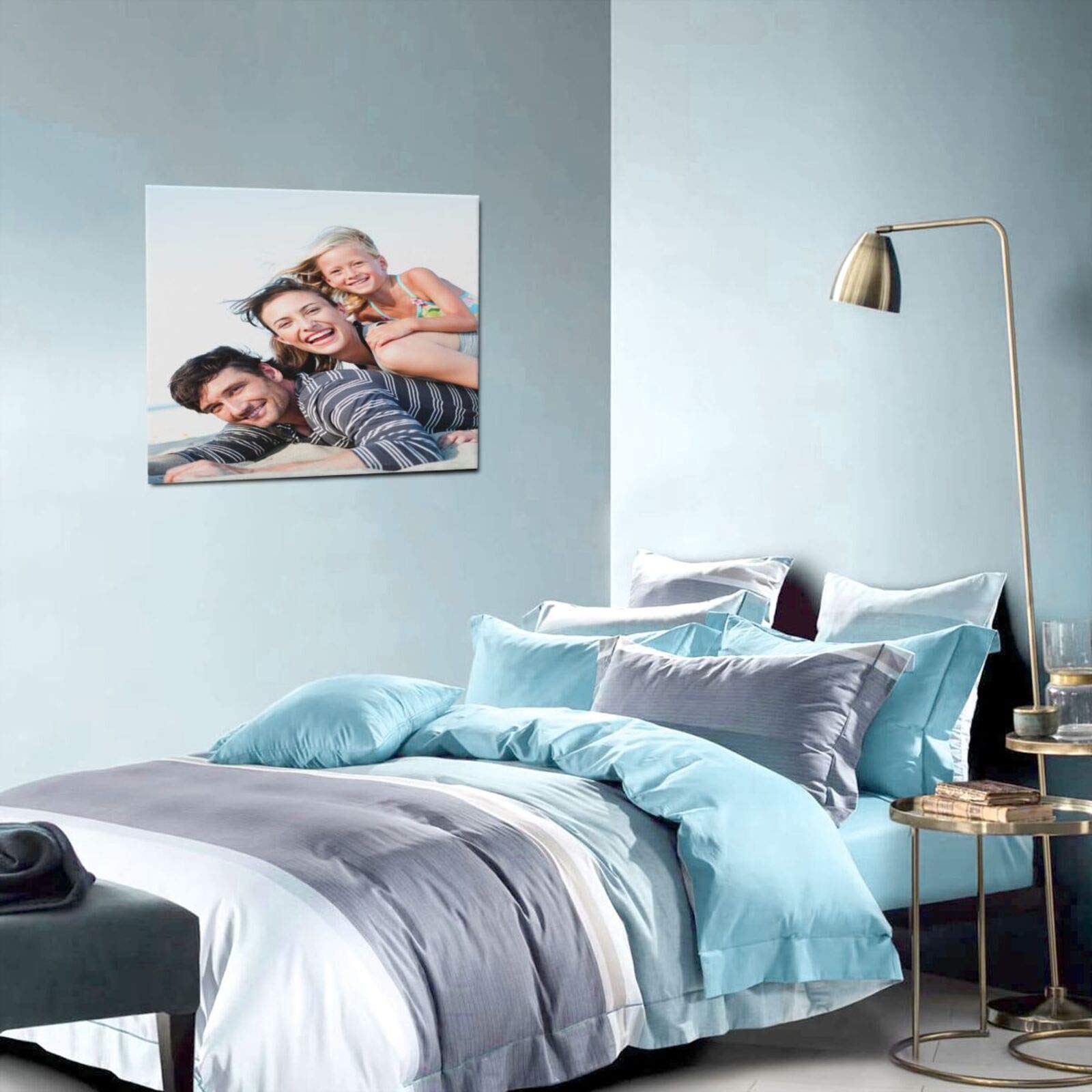 Custom Canvas Prints with Your Photos - Personalized Wall Art for Living Room, Bedroom & Home Decor - Digitally Printed - Perfect for Gifts, Weddings & Housewarming