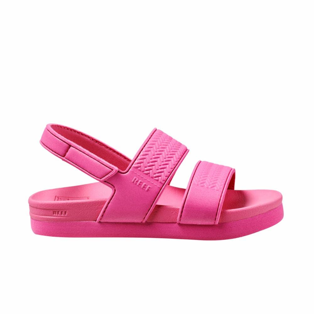 REEF Toddler/Little Kid Water Vista Platform Sandal - Adjustable Velcro Strap, Water-Friendly Design for Beach, Pool & Outdoor Adventures