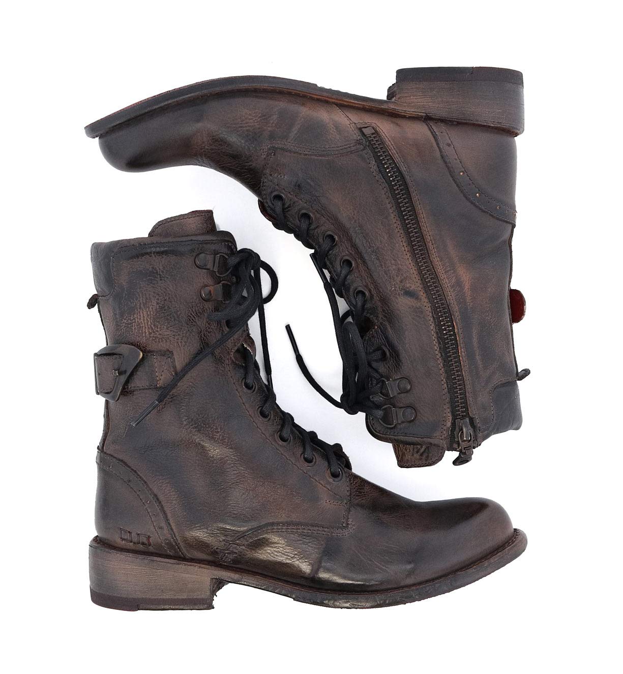 Bed|Stu Anne Women's Leather Boots – Stylish Ankle Boots for Fall & Winter | Perfect for Casual Outfits, Work & Date Nights