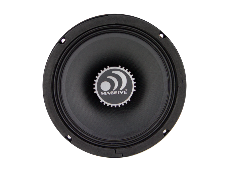 M8S 8-Inch 140 Watt 4 Ohm Mid Range Shallow Mount Car Speaker - Perfect for Door Panels & Custom Audio Upgrades