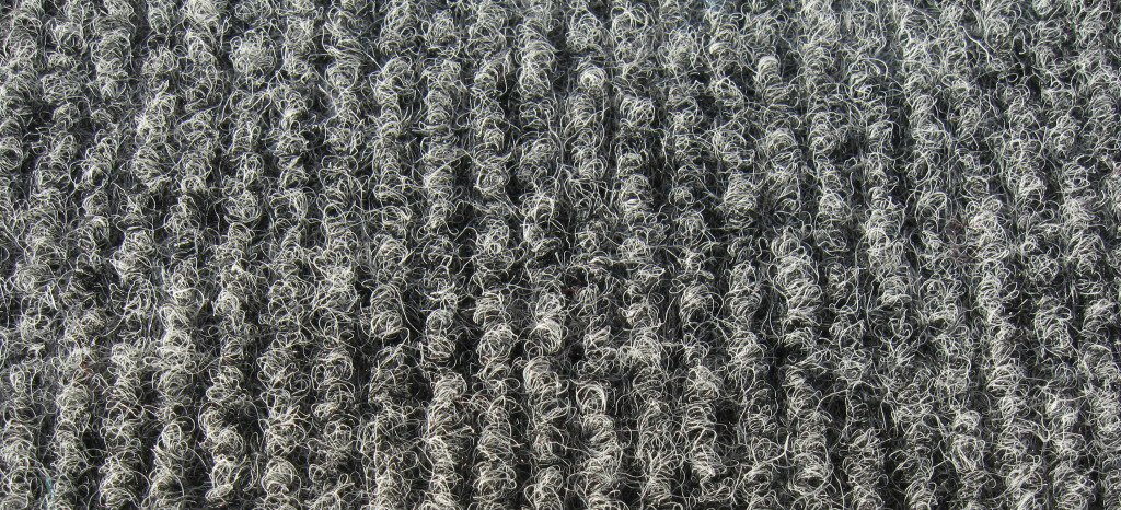 KOECKRITZ 6x6 Feet Gray Indoor Outdoor Rug - Soft Non-Slip Carpet for Living Room, Bedroom, Patio & Deck