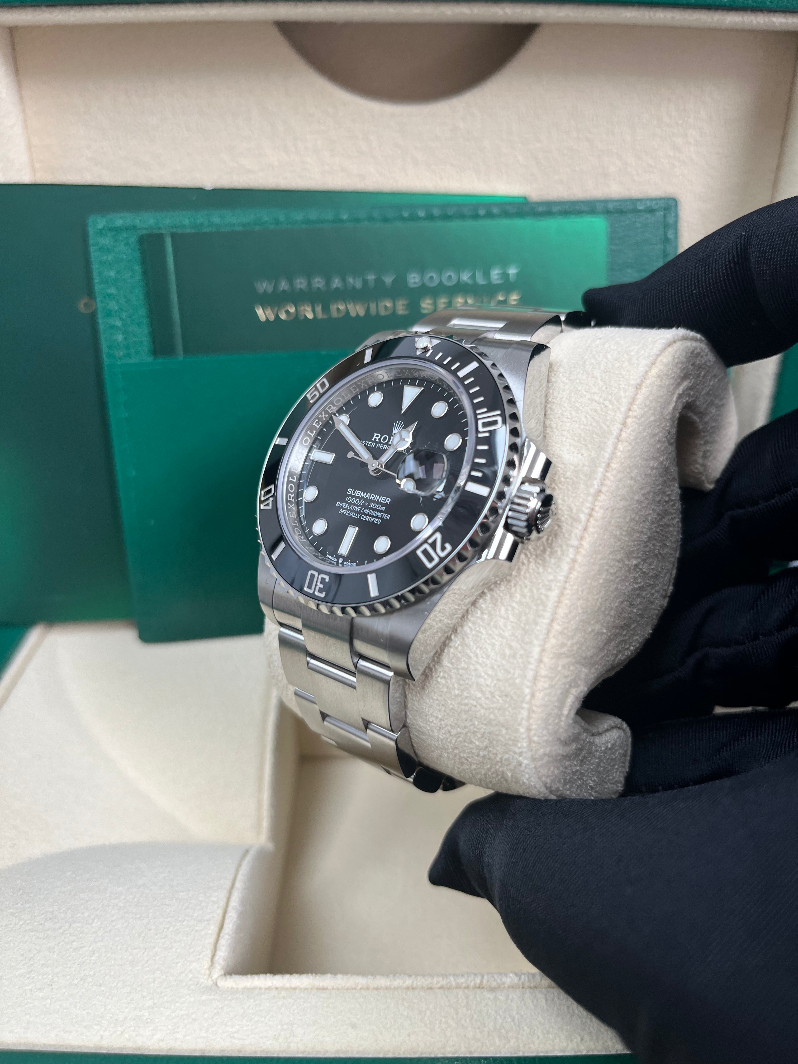 Rolex Submariner 41mm Stainless Steel Men's Watch with Date - Black Dial (Ref# 126610LN) | Luxury Dive Watch for Professional & Casual Wear