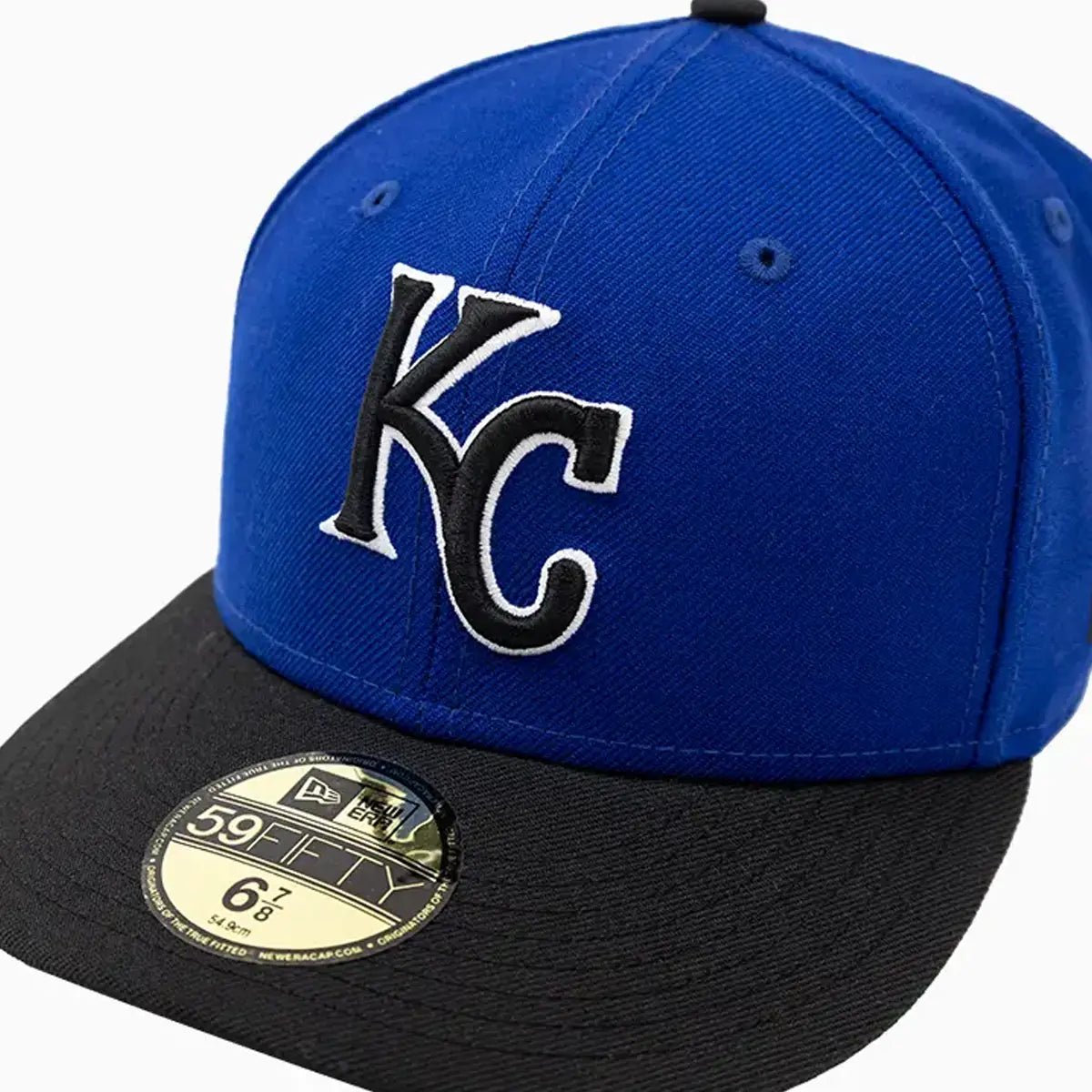 Kansas City Royals MLB 59FIFTY Fitted Hat - Official New Era Baseball Cap for Men & Women - Perfect for Games, Collecting & Streetwear Fashion