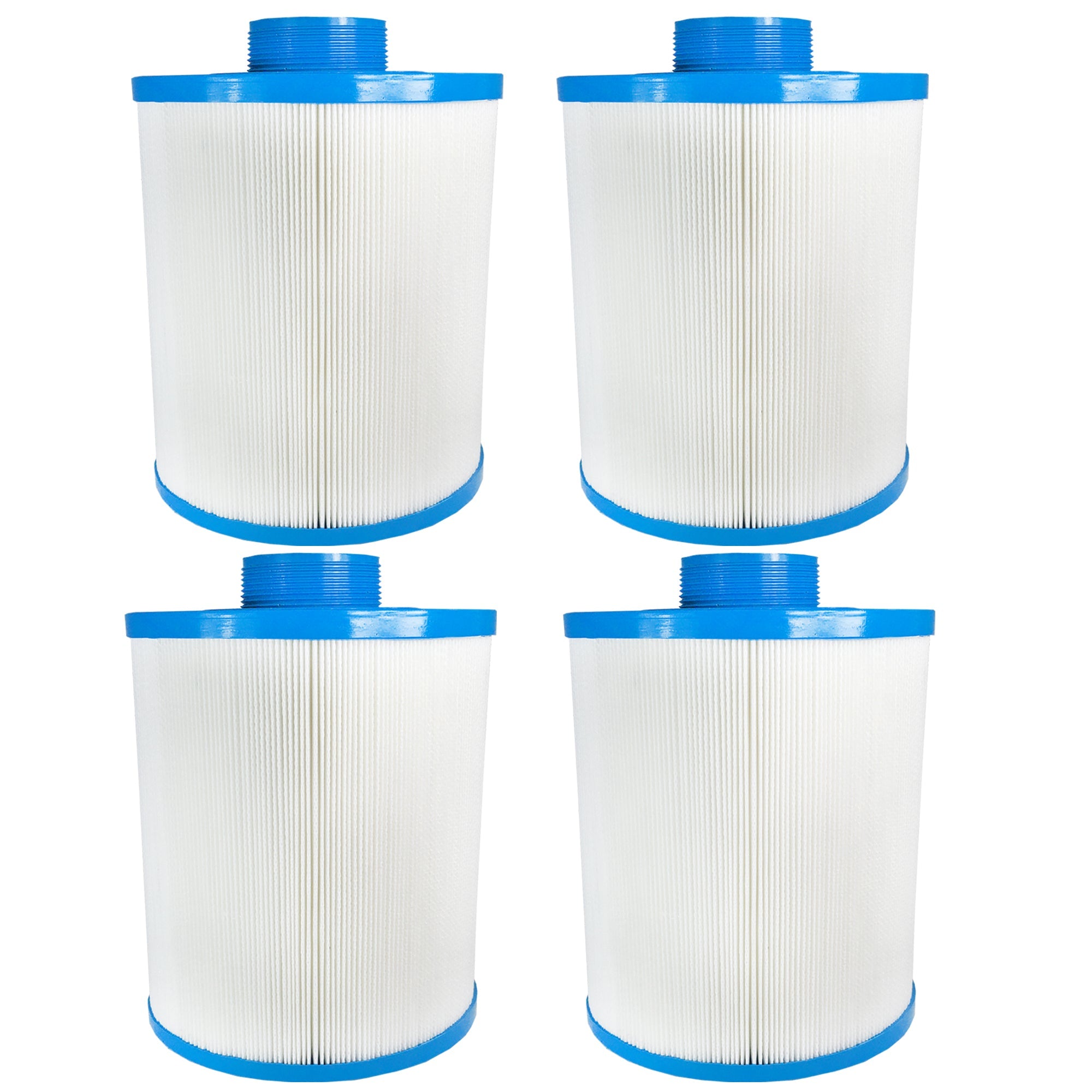 Atomic USA Made Spa Filter Replacement for Filbur FC 0312, Pleatco PAS40 F2M, Unicel 6CH 352 - 4 Pack Hot Tub Filters for Clean Water & Relaxing Spa Experience
