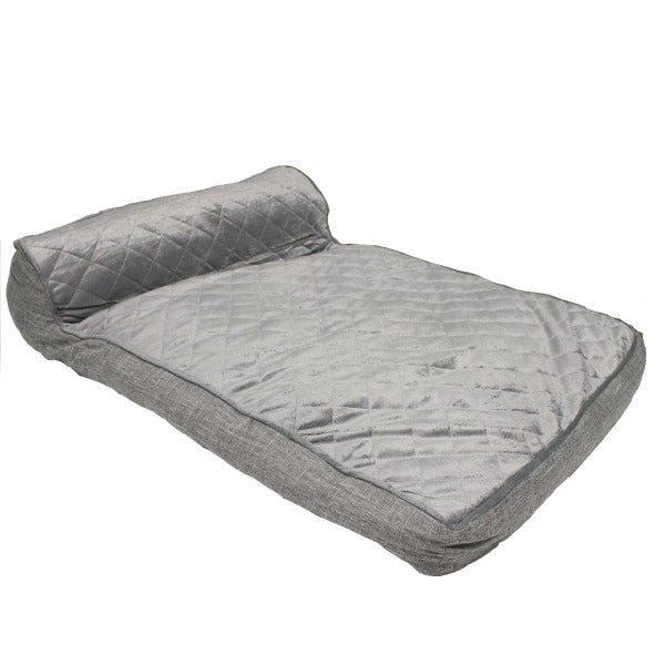 Premium Orthopedic Memory Foam Dog Bed - Good Dog Deluxe Pet Lounger for Large & Medium Dogs - Supportive Comfort for Joint Pain Relief - Perfect for Living Room, Bedroom & Crate Use