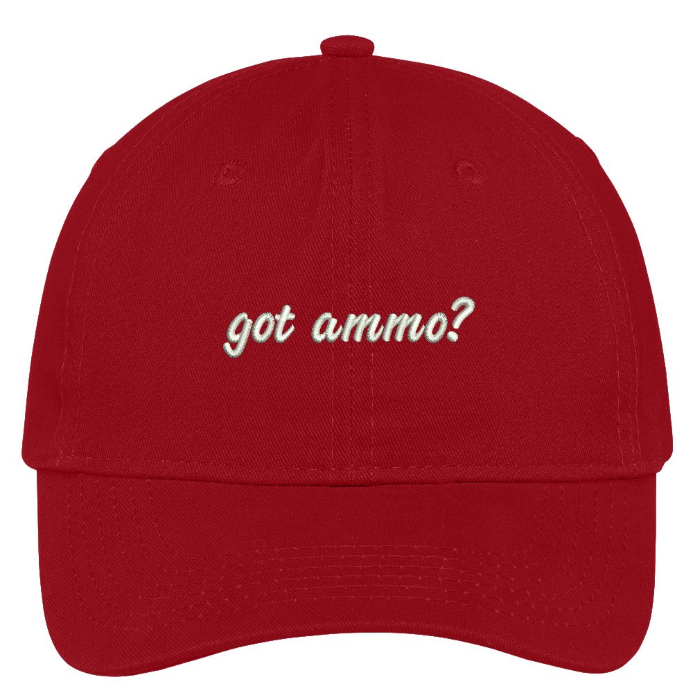 Got Ammo? Embroidered Cotton Baseball Cap - Adjustable Unisex Dad Hat for Outdoor Activities, Shooting Range, Hunting & Casual Wear