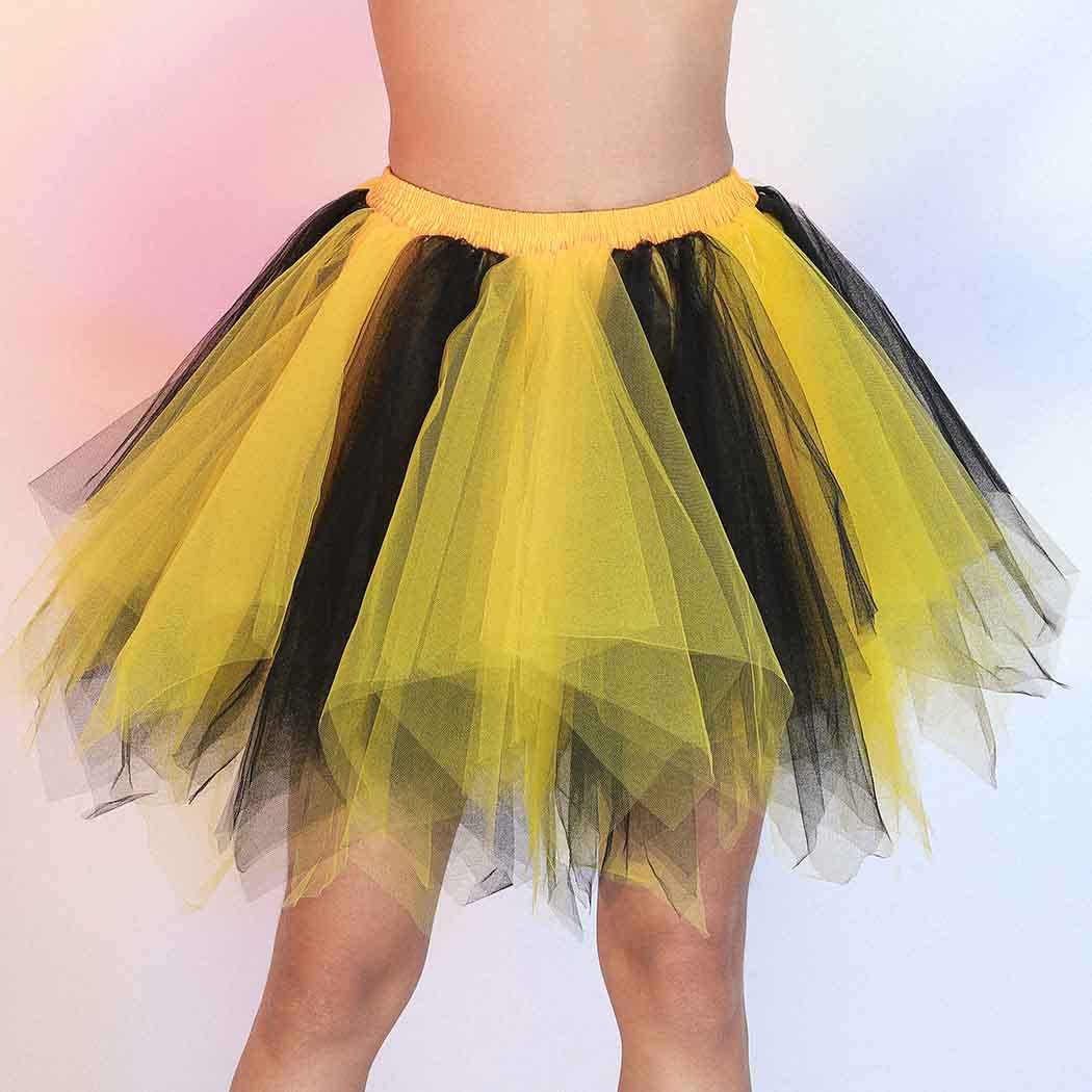 Layered Tulle Tutu Skirt for Women & Girls - Ballet Dance Skirt, Festival Costume, Photo Shoot & Party Wear - Soft Flowy Layered Skirt for Performances, Dress Up & Special Occasions