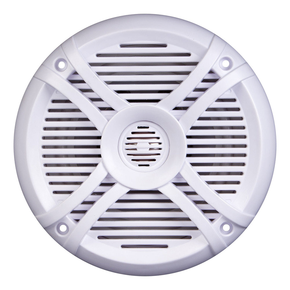 Power Acoustik MF-65WT 300W 6.5 Inch Marine Grade Waterproof Coaxial Speakers - Perfect for Boats, RVs & Outdoor Audio Systems