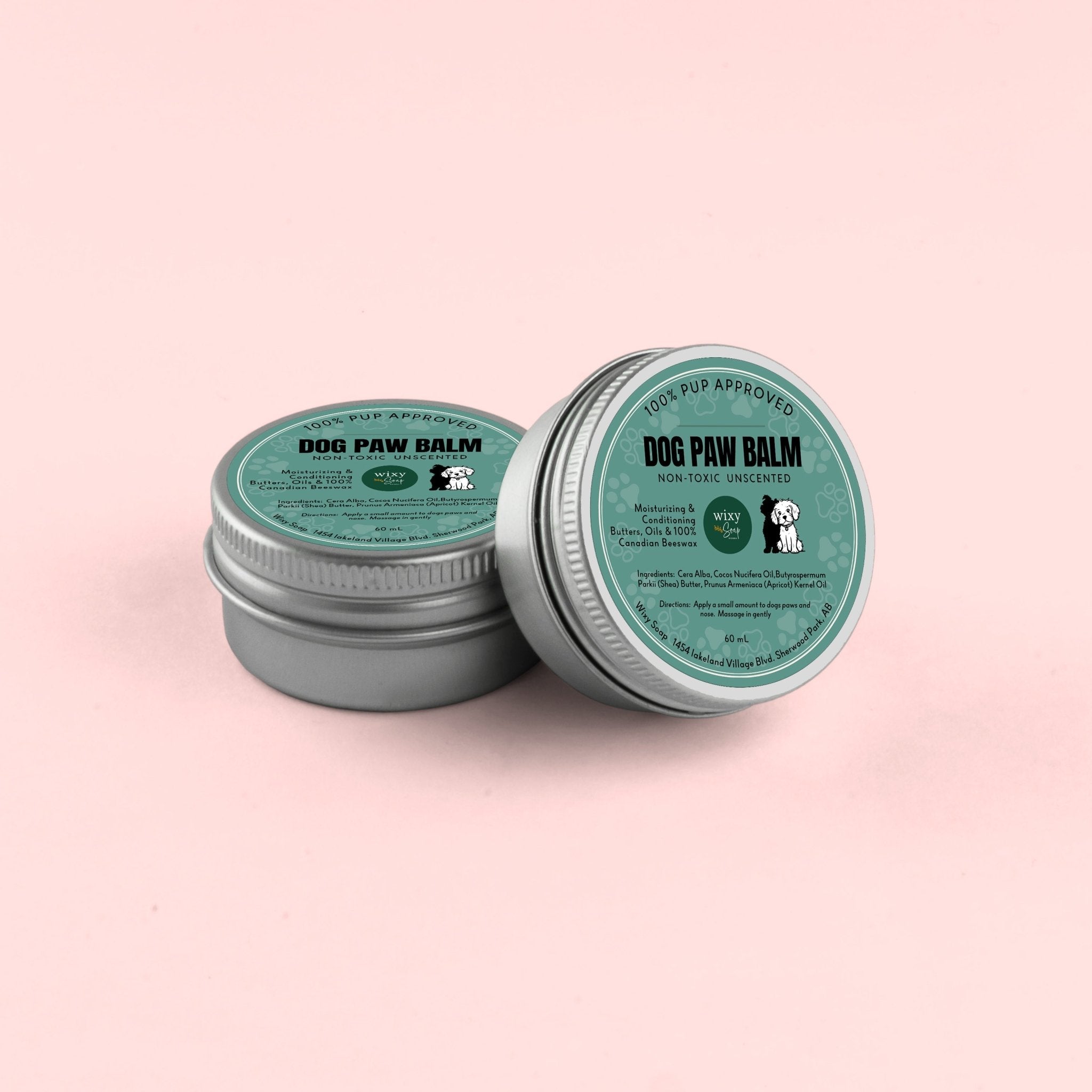 Natural Dog Paw Balm for Dry & Cracked Paws - Moisturizing Pet Paw Protector for All Seasons - Perfect for Walking, Hiking & Winter Protection