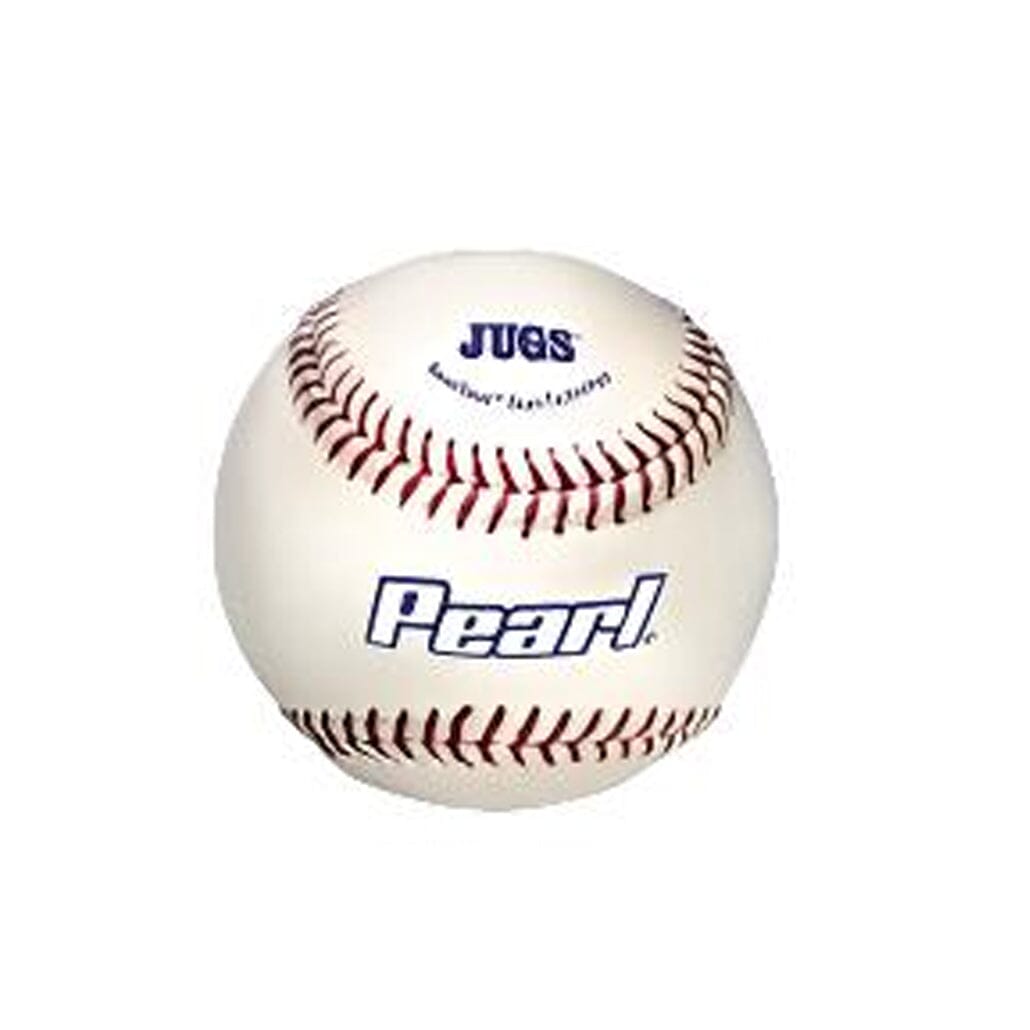 JUGS Pearl Baseballs 9 Inch (12 Pack) B5200 - Official Size Practice & Game Baseballs for Youth & Adult Leagues, Perfect for Training, Pitching & Fielding Drills