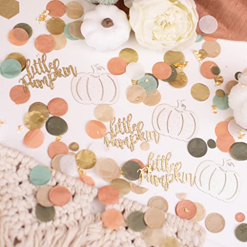 dusty peach, green and gold