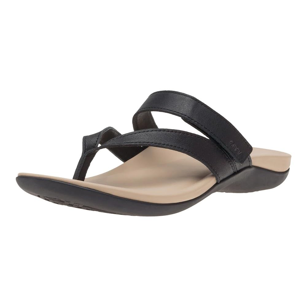 ABEO Oasis Thong Sandals for Women - Comfortable Arch Support Sandals with Metatarsal Pads for Ball of Foot Pain Relief | Perfect for Walking, Travel & Summer Outfits