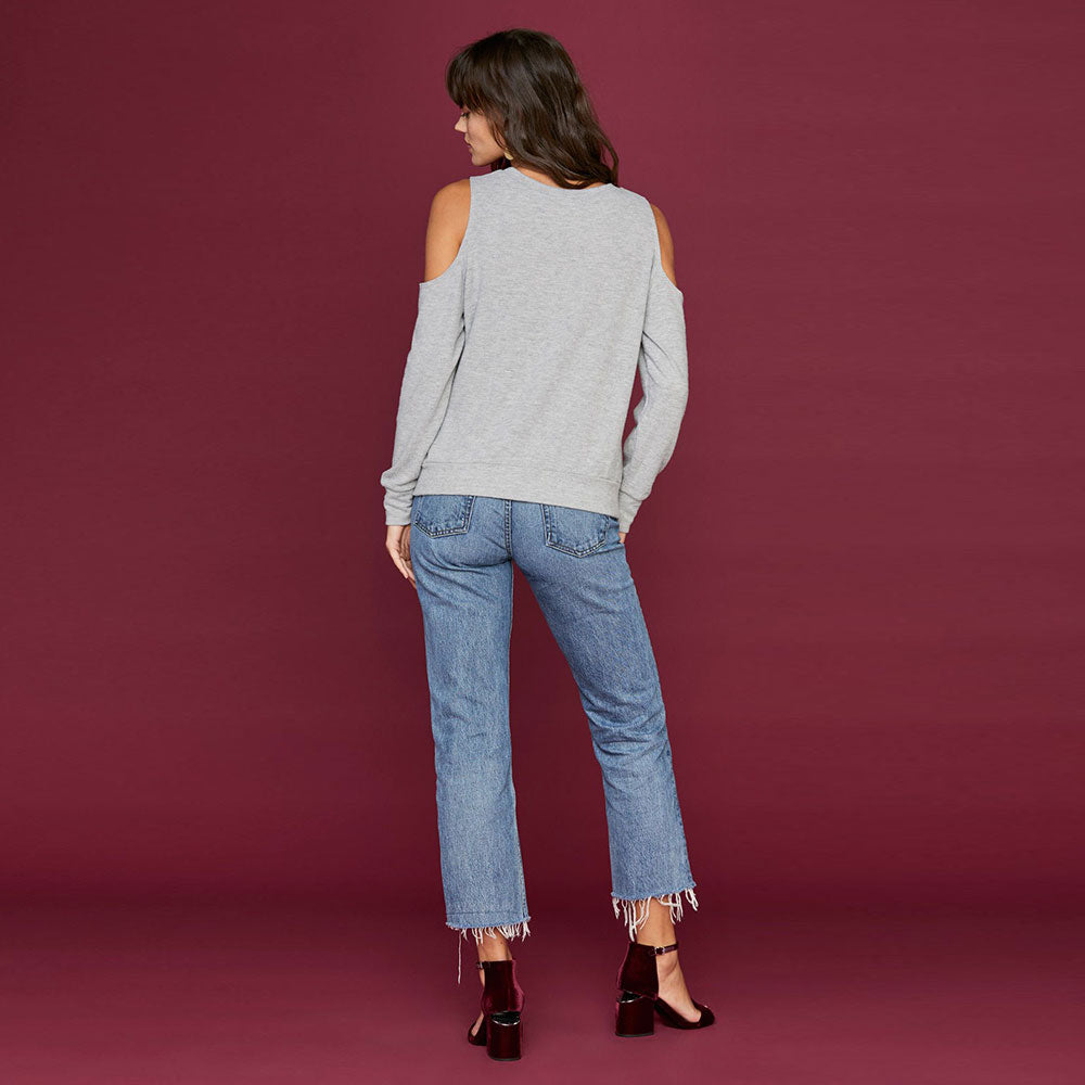 LNA Leon Sweater - Women's Soft Knit Pullover Sweater for Fall & Winter | Cozy Casual Wear for Work, Travel & Lounge