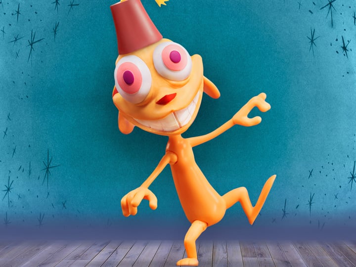The Ren & Stimpy Show ULTIMATES! Ren Action Figure - Collectible Cartoon Character Toy for Fans, Display & Gift Giving