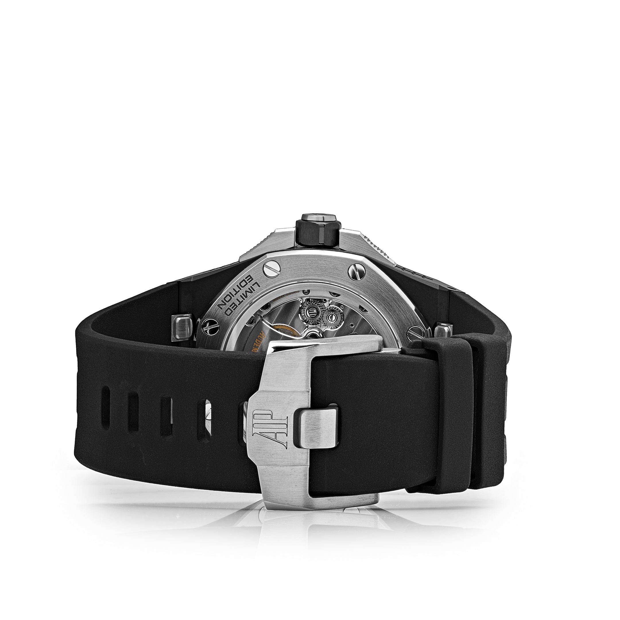 Audemars Piguet Royal Oak Offshore 15600CE.OO.A002CA.01 Automatic Black Ceramic Limited Edition Watch - Music Edition (2024) - Luxury Timepiece for Collectors & Special Occasions
