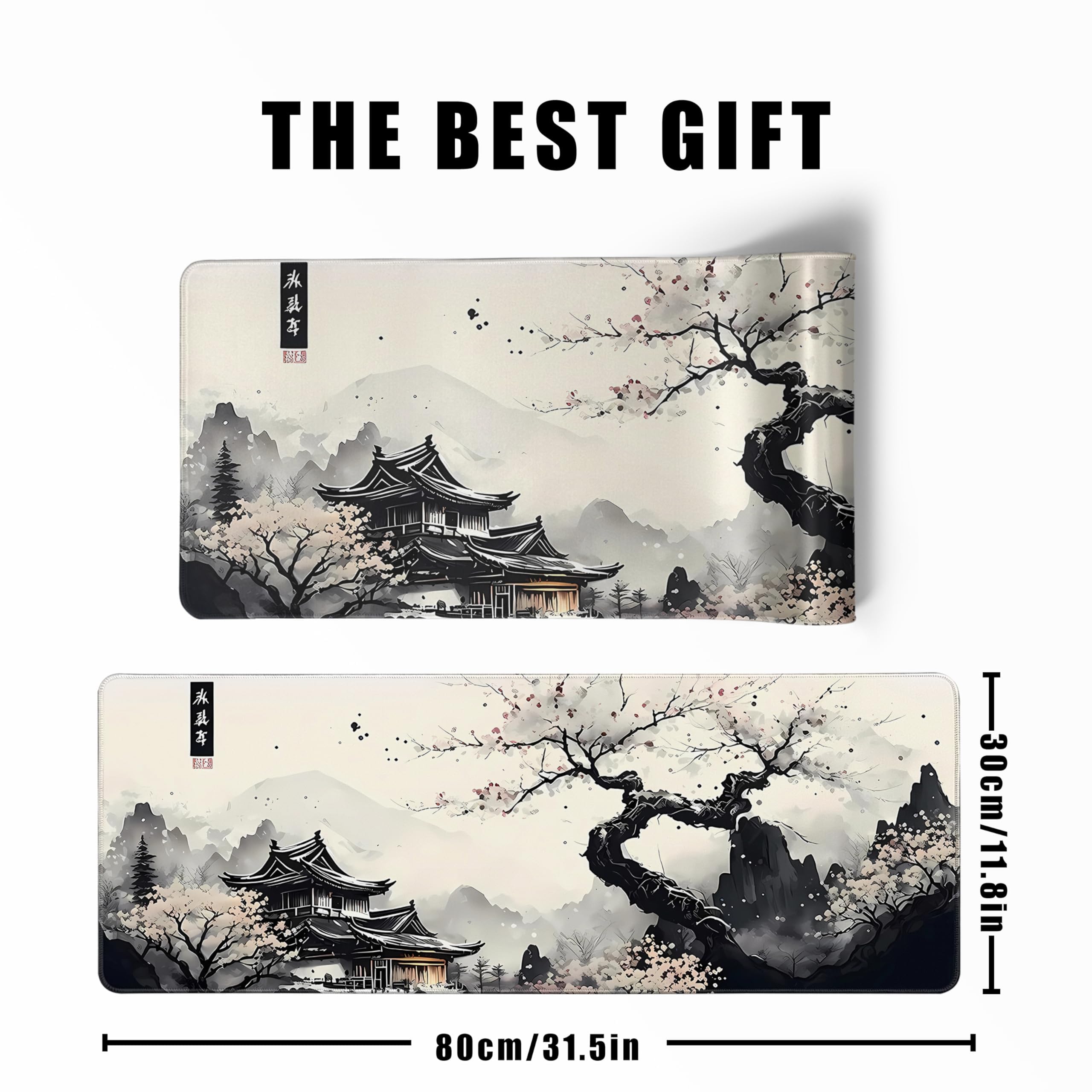 Japanese Cherry Blossom Extended XL Gaming Mouse Pad - 31.5