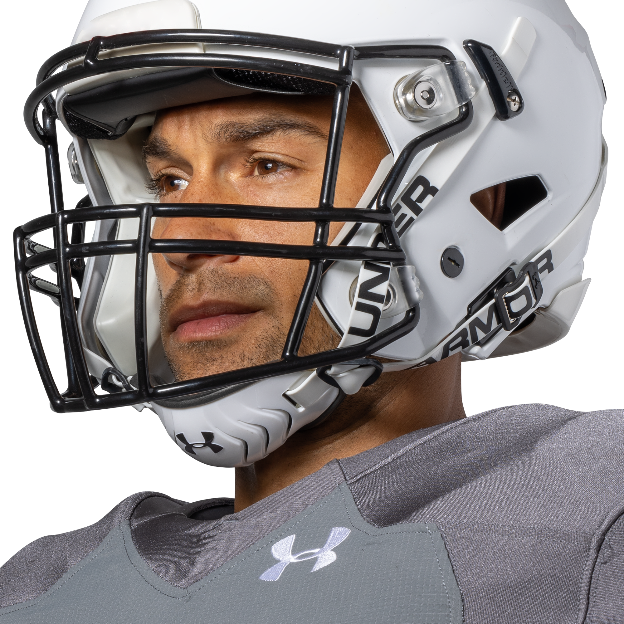 Under Armour Spotlight Chinstrap - Football & Lacrosse Chin Strap with ComfortFit Technology for Enhanced Protection | Perfect for Youth & Adult Athletes in Training & Games