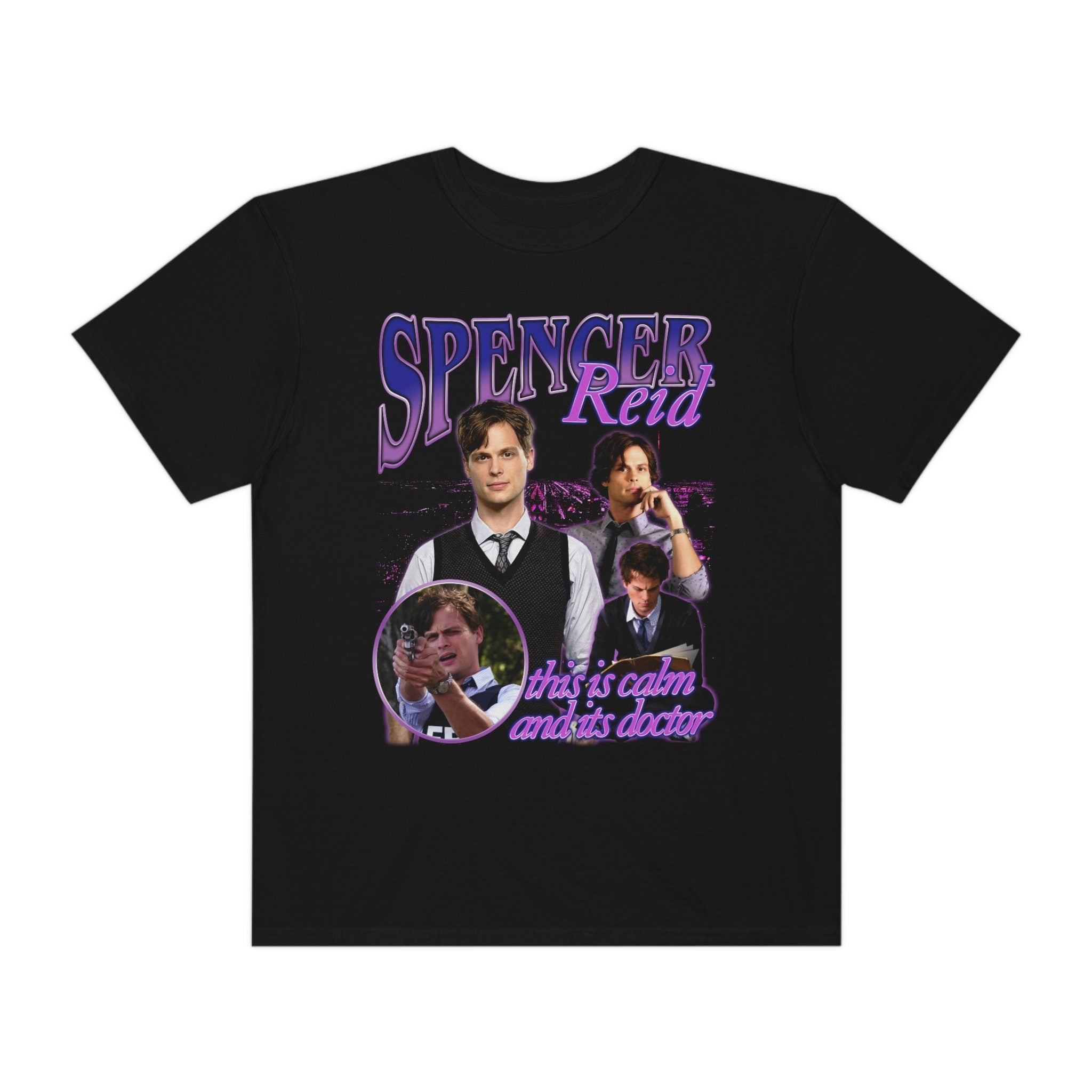 Vintage Spencer Reid 904s T-Shirt - Criminal Minds Fan Merchandise - Matthew Gray Gubler Tee for TV Show Enthusiasts - Perfect for Cosplay, Conventions & Fan Gatherings