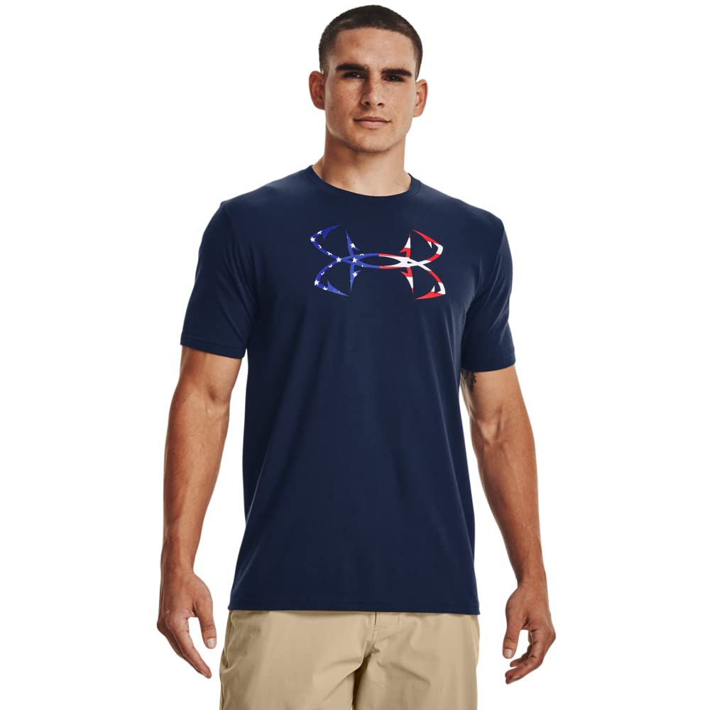 Under Armour Men's Freedom Hook T-Shirt - Moisture-Wicking Athletic Tee for Workouts & Training | Gym, Running & Sports Apparel