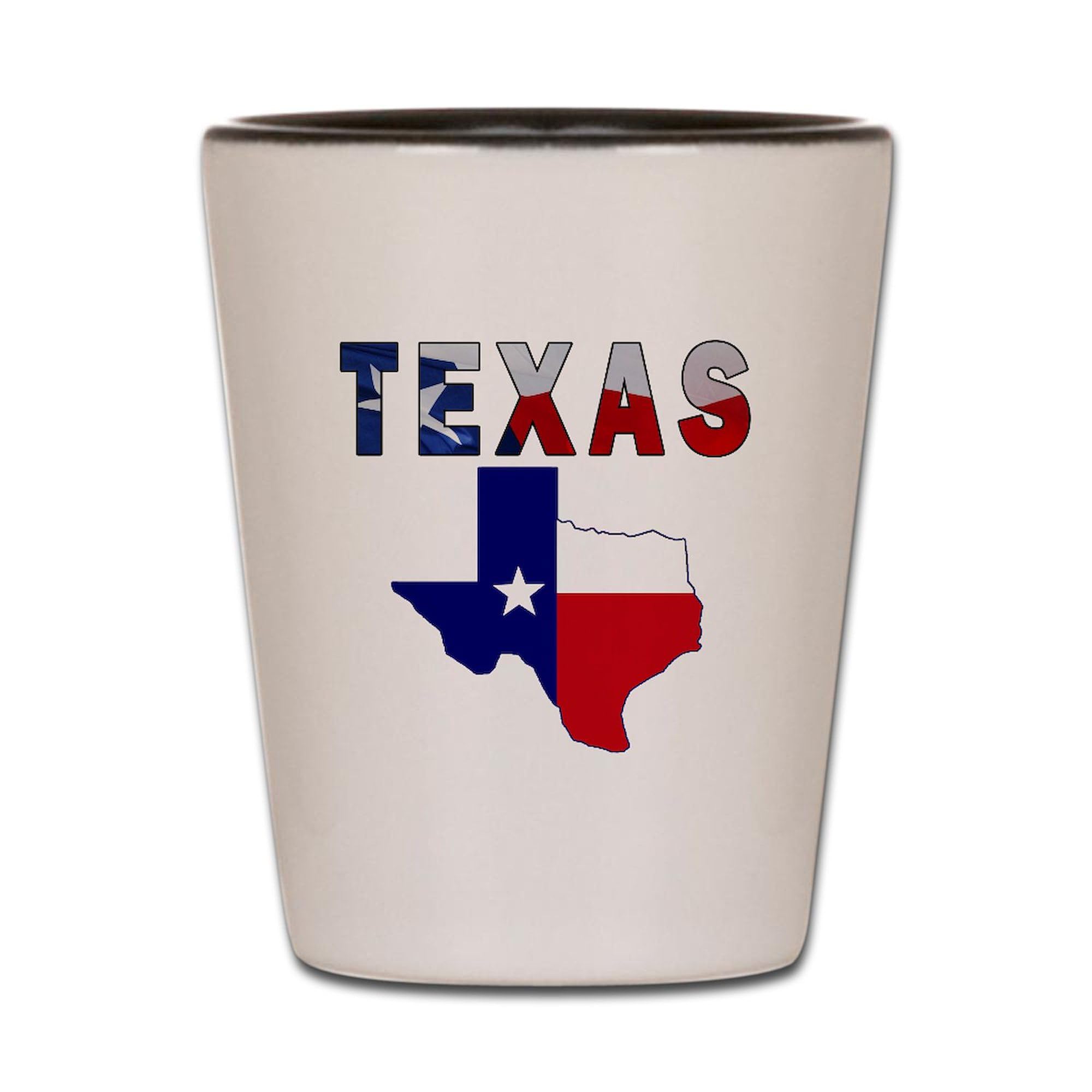 Funny Texas Flag Map Shot Glass - Unique Novelty Drinking Cup for Parties, Gifts & Collectibles | Perfect for Texans Pride, Tailgating & Bar Decor