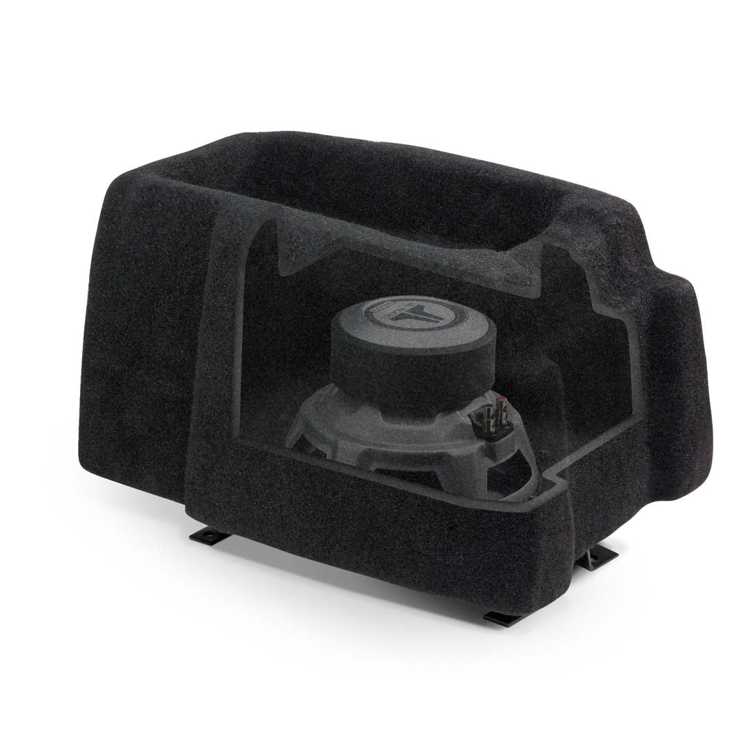 JL Audio SB F SUPRCNSL/10W3v3 Stealthbox Subwoofer Enclosure for 1998-2007 Ford SuperDuty & 2000-2007 Ford Excursion with Front Bucket Seats | 10W3v3 500W RMS | Perfect for Car Audio Upgrades & Bass Enhancement