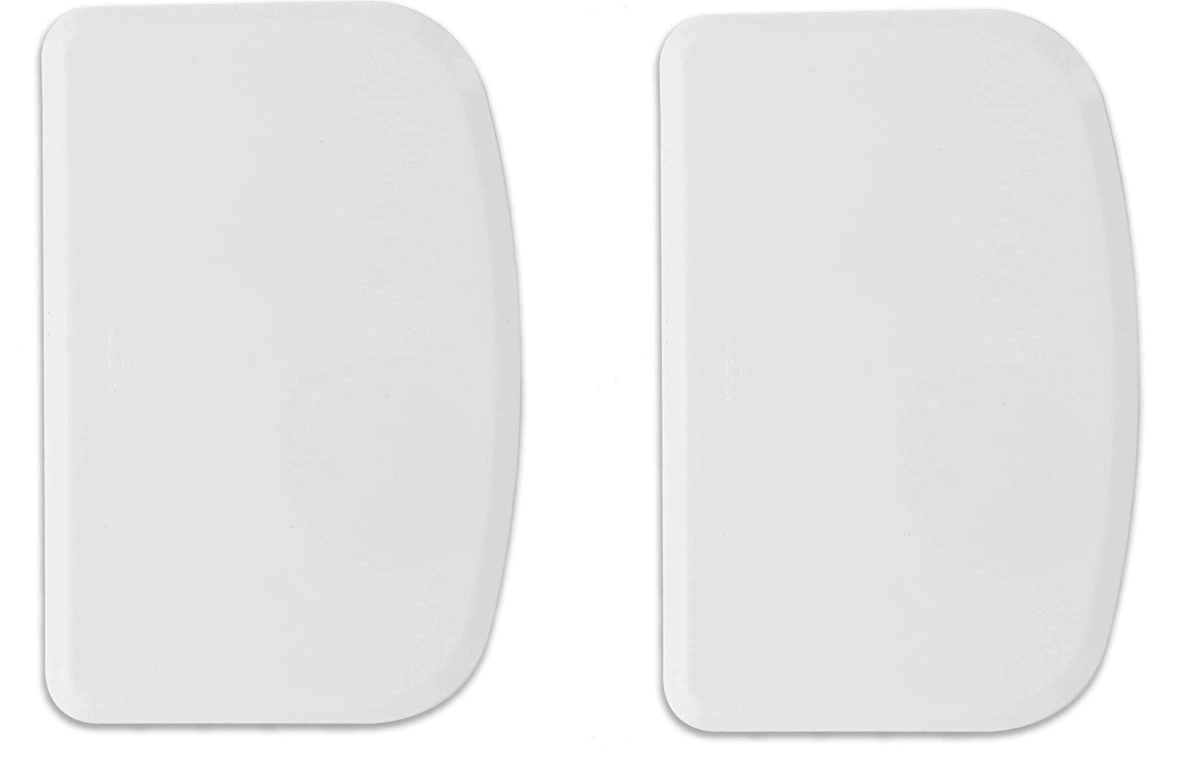 Premium Food-Safe Plastic Dough Scraper & Bowl Cutter - Flexible Bench Scraper for Bread, Cake, Fondant - Multipurpose Kitchen Tool (2-Pack) - Perfect for Baking, Cooking & Pastry Making