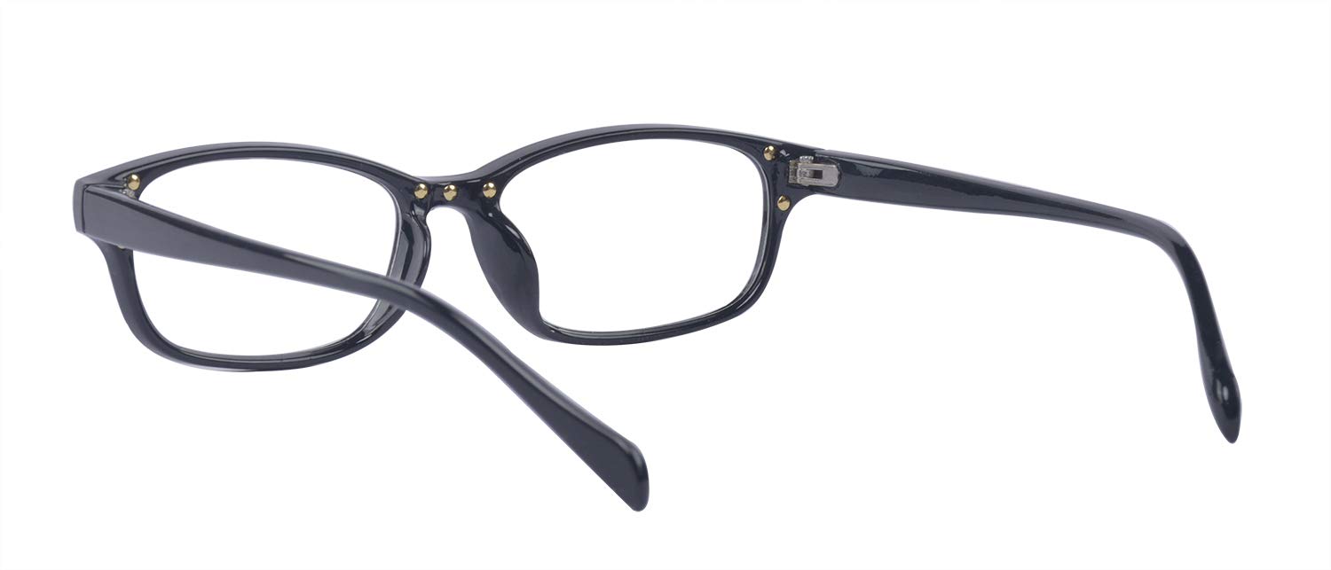 ALWAYSUV Oversized Square Blue Light Blocking Glasses for Women - Stylish Big Frame Computer Glasses with Clear Lens - Perfect for Office Work, Gaming & Screen Time Protection
