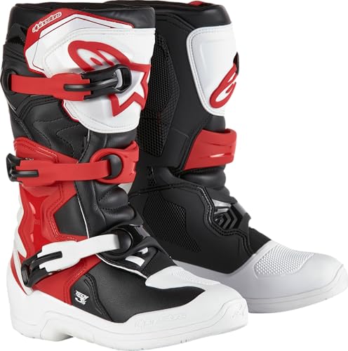 White/Black/Bright Red