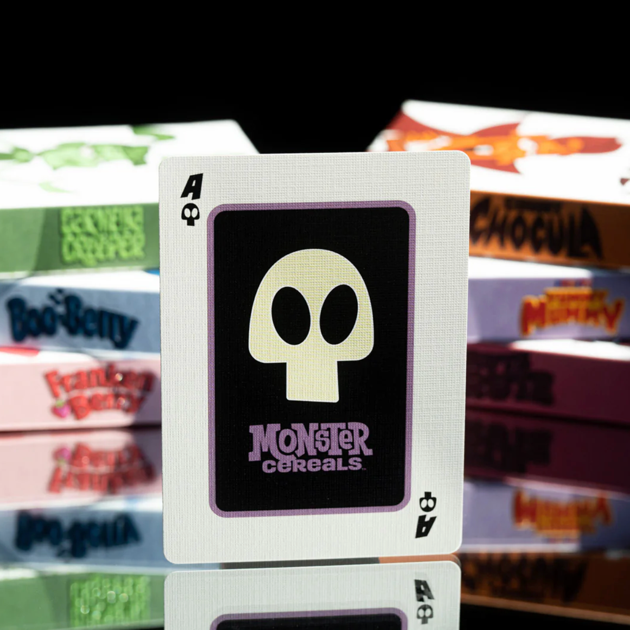 Boo Berry Monster Cereals Themed Playing Cards - Fun Collectible Card Game for Halloween Parties & Family Game Nights
